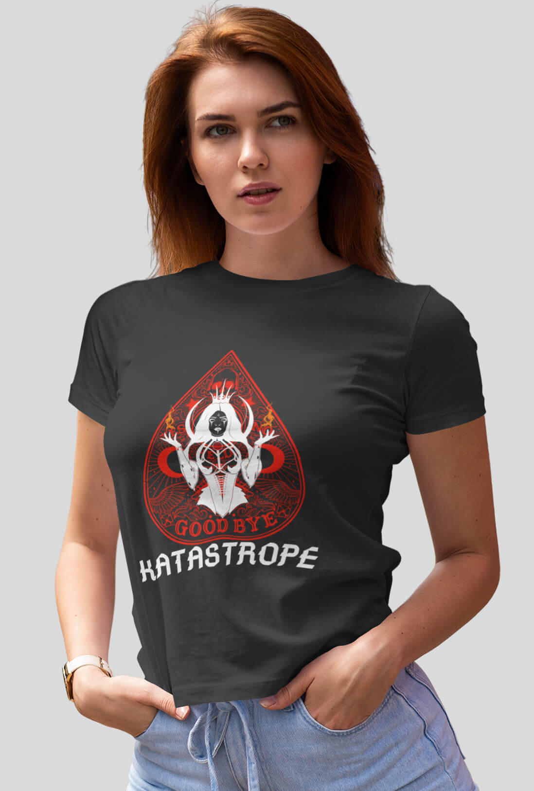 Good Bye Women's Cotton T-Shirt