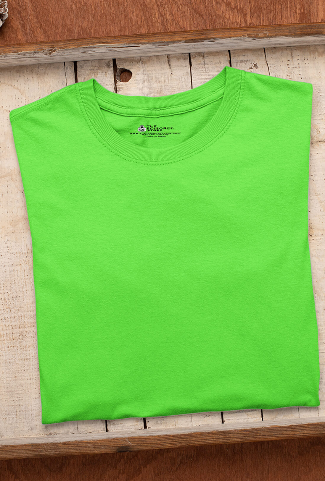 Men's Plain Kelly Green Cotton T-Shirt