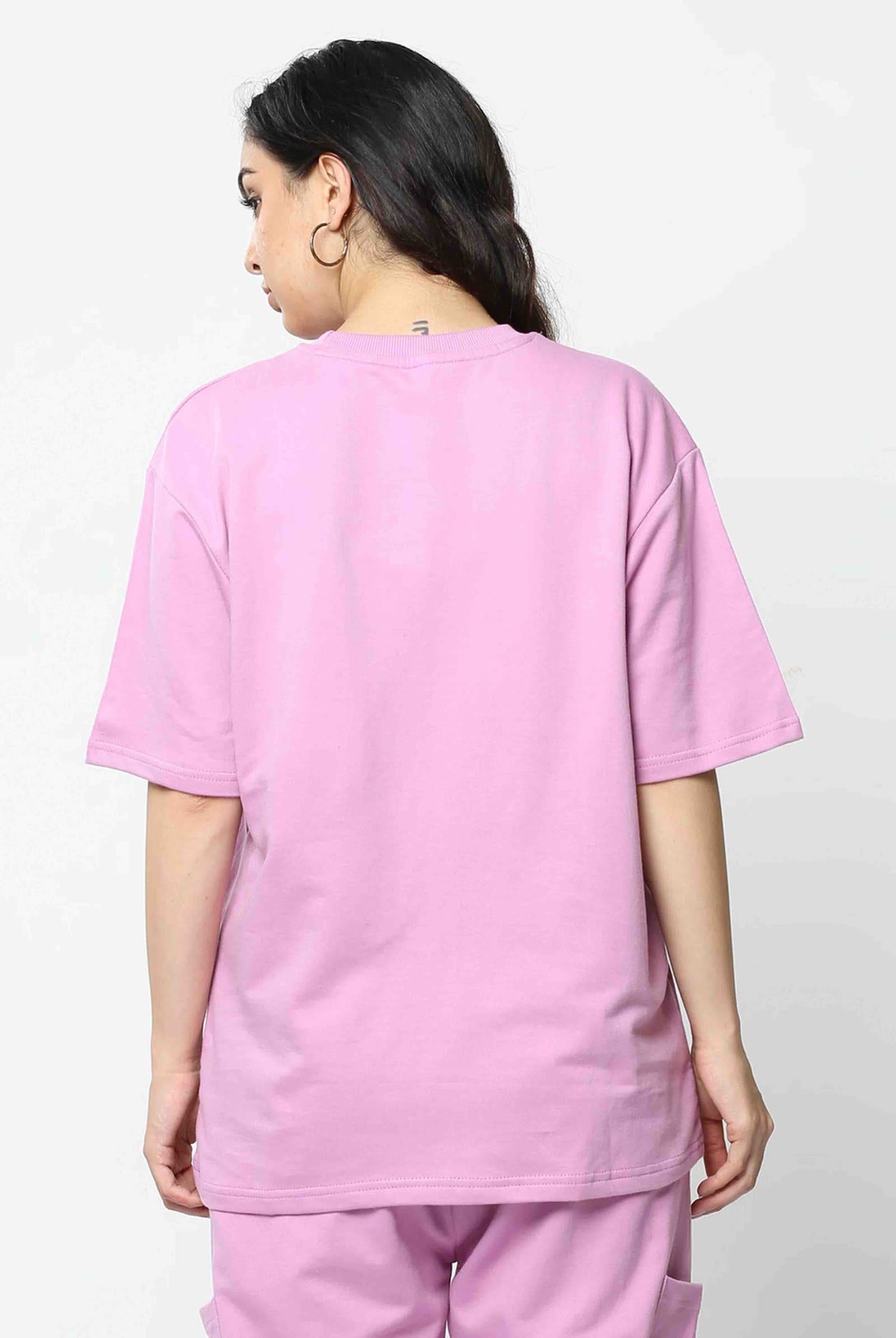 Spiritual Advisor Women's Pink Oversized T-Shirt - photo 3 of 3