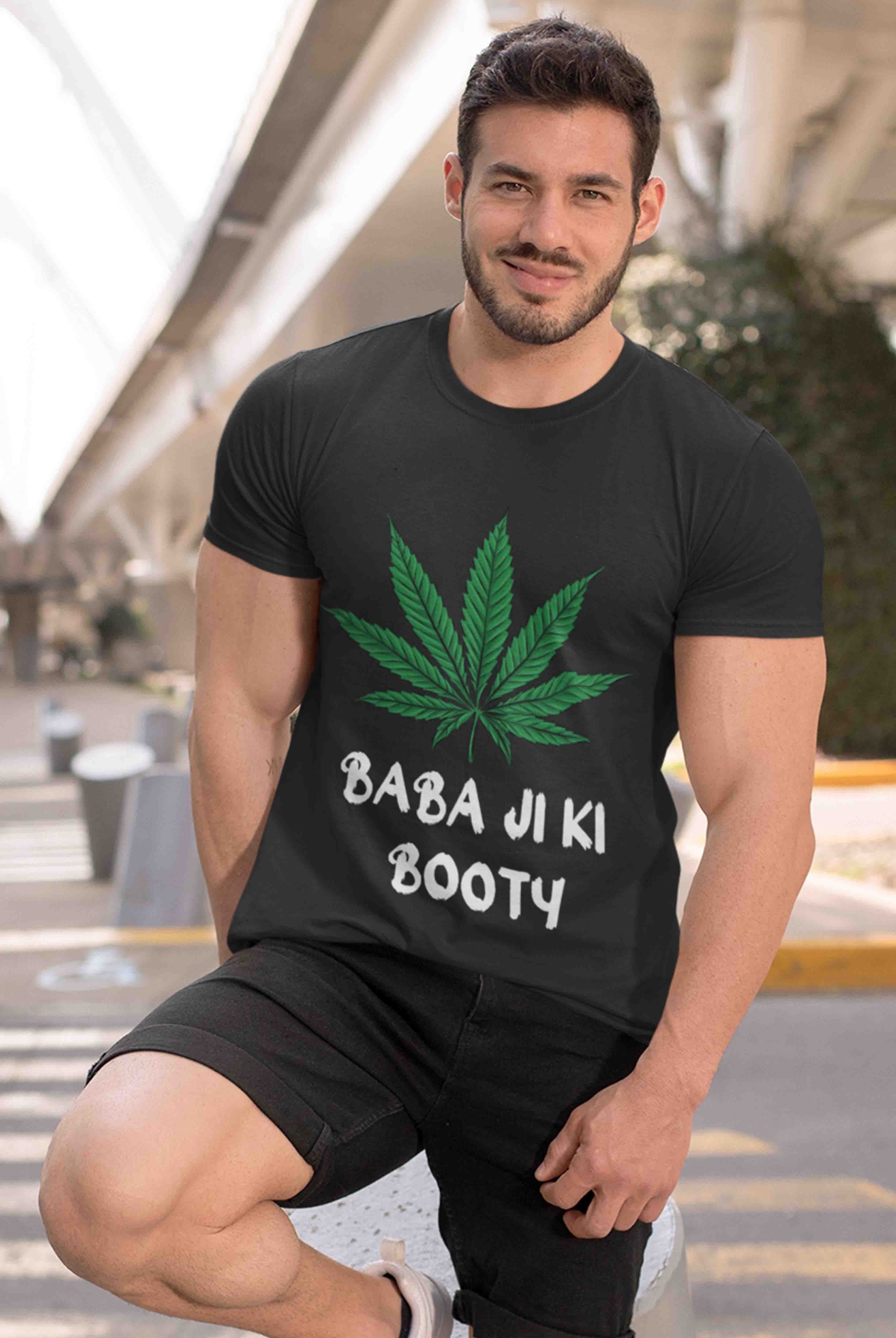 Baba Ji Ki Booty Men's Cotton T-Shirt - photo 4 of 10