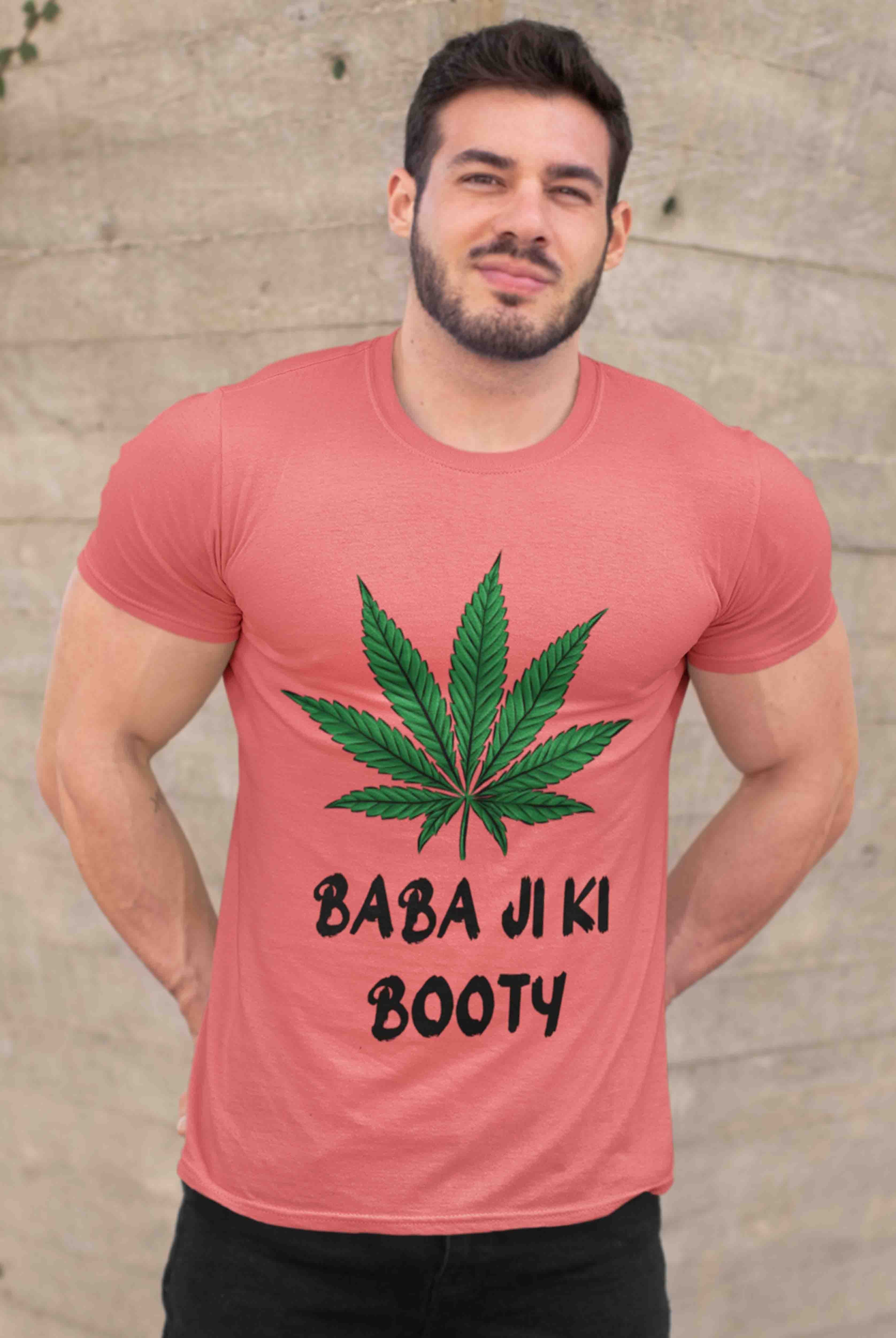 Baba Ji Ki Booty Men's Cotton T-Shirt - photo 7 of 10