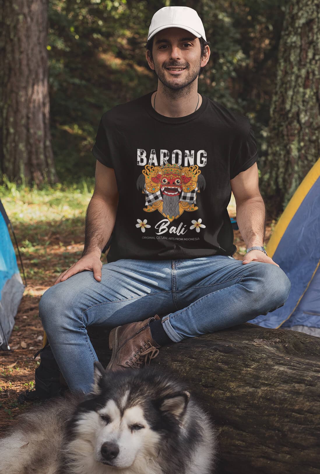 Barong Bali Men's Cotton T-Shirt - photo 3 of 4