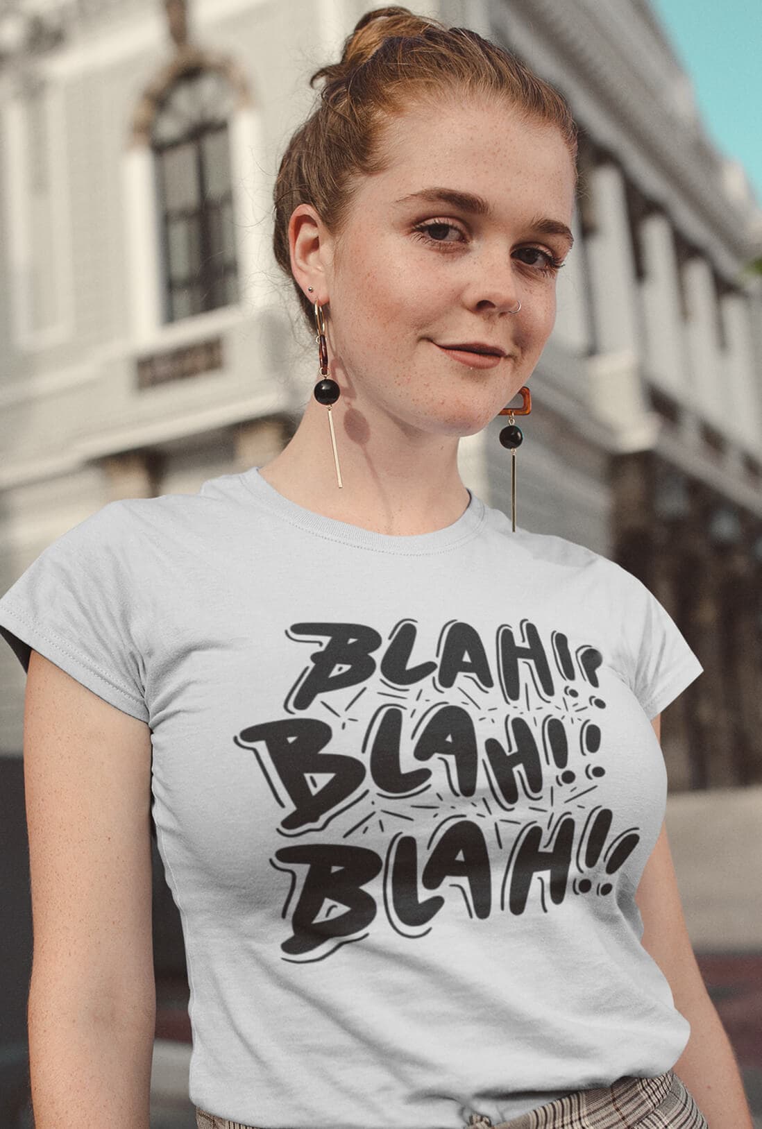 Blah Blah Blah Women's Cotton T-Shirt - photo 6 of 6