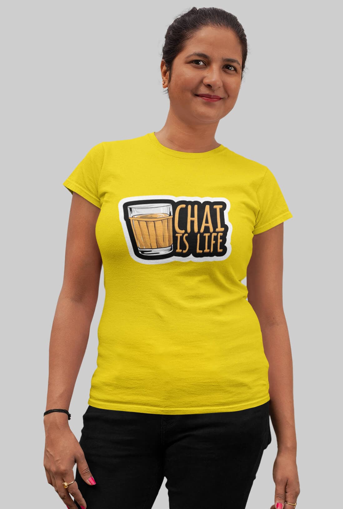 Chai Is Life Women's Cotton T-Shirt - photo 3 of 4