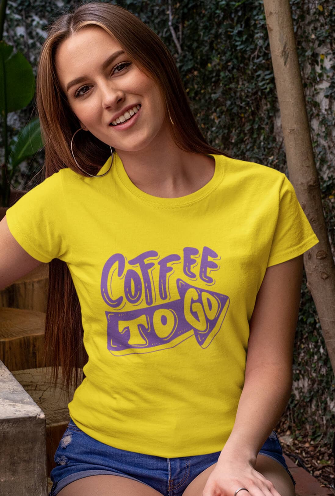 Coffee To Go Women's Cotton T-Shirt - photo 4 of 6
