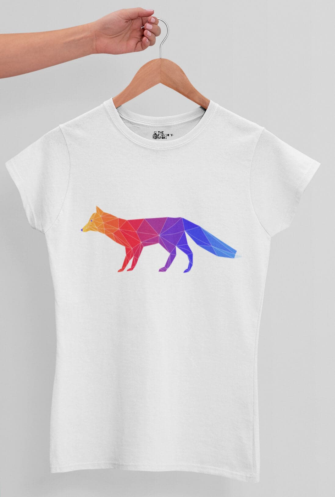 Colorful Fox Women's Cotton T-Shirt