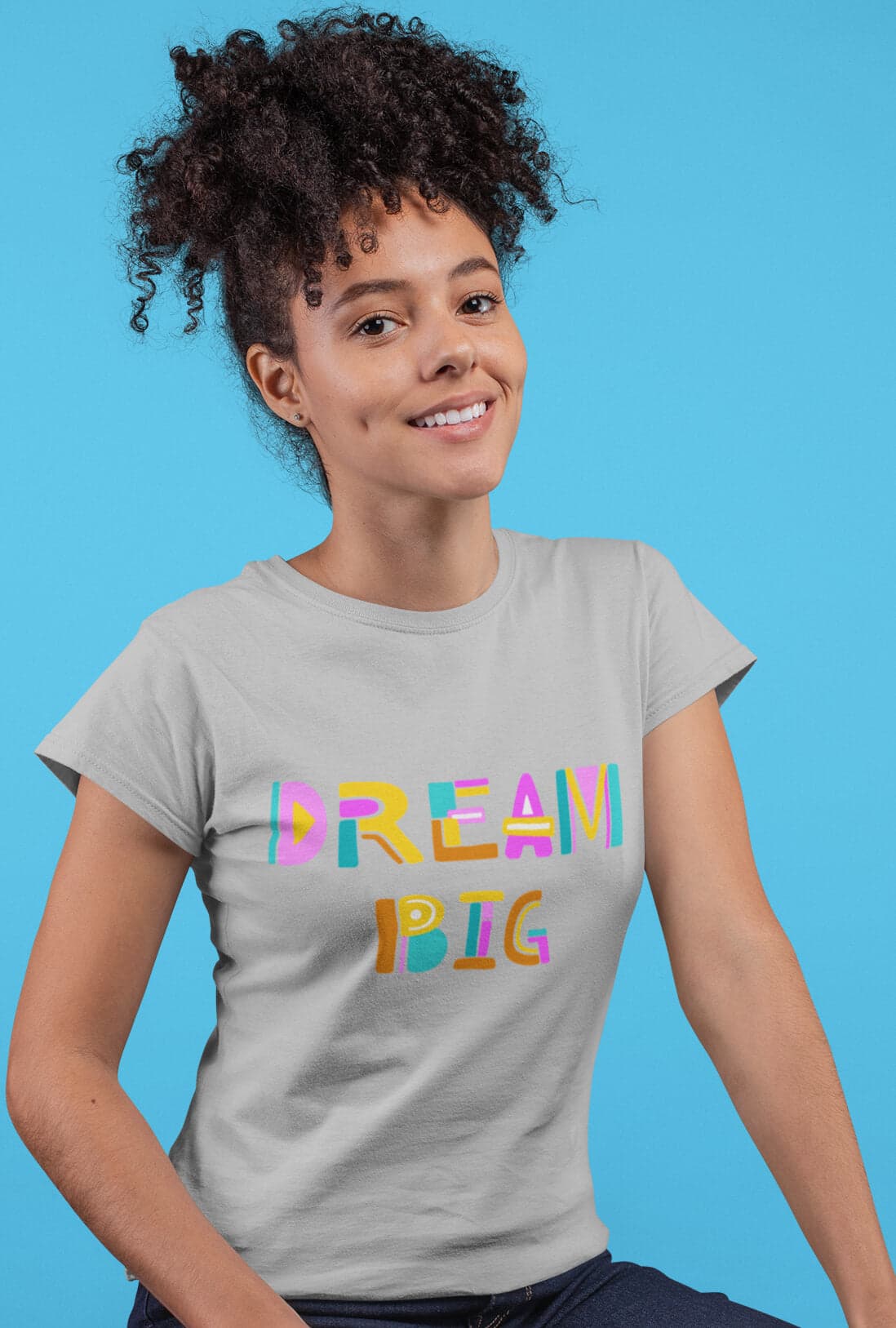 Dream Big Women's Cotton T-Shirt - photo 3 of 6