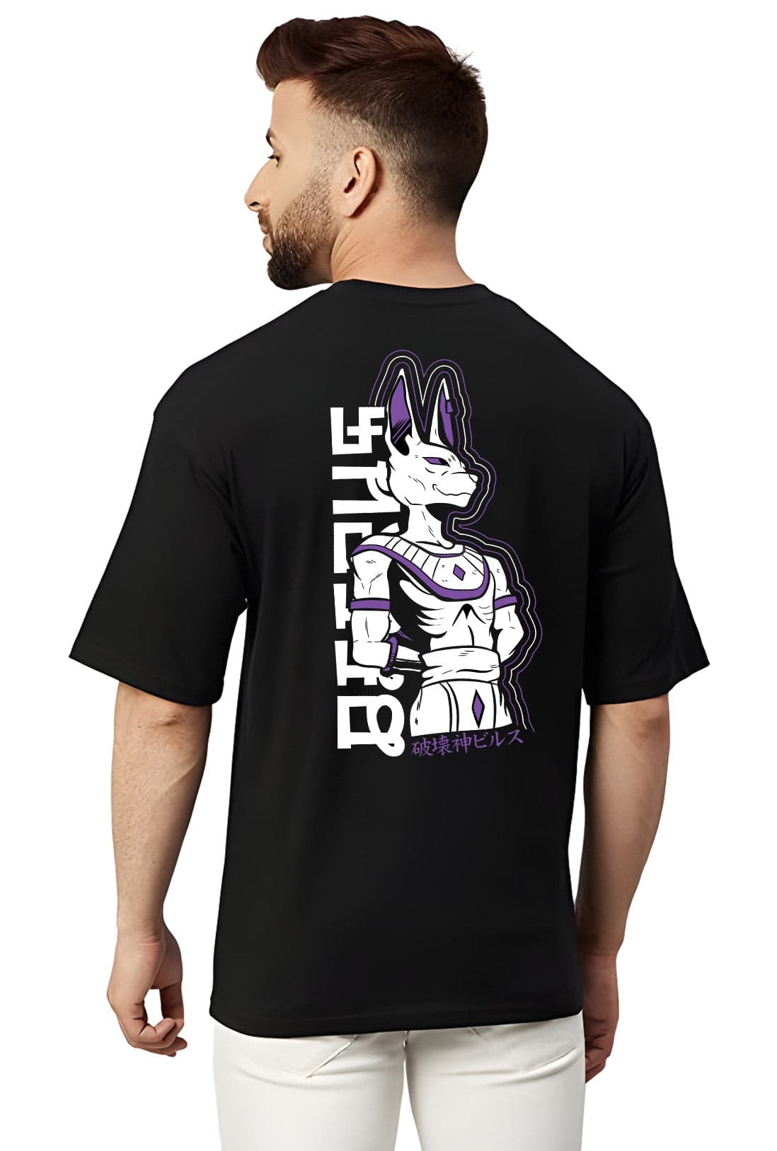 Egyptian God Men's Back Print Oversized T-Shirt - photo 3 of 3