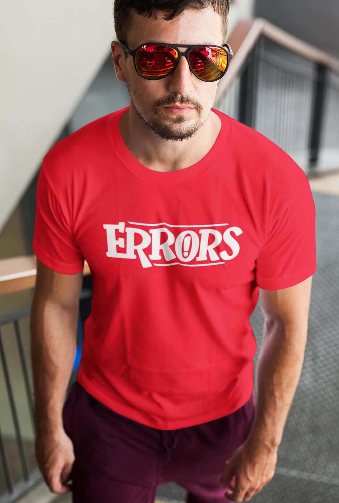 Errors Men's Cotton T-Shirt - photo 2 of 3