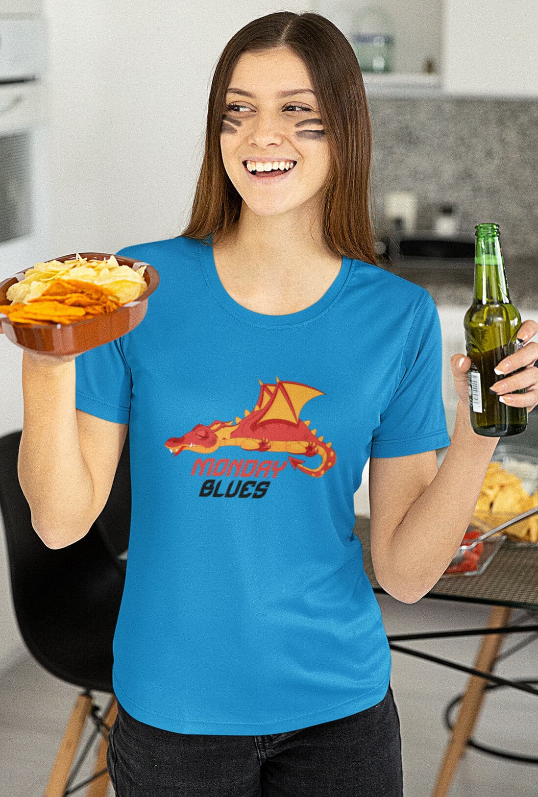 Flying Dragon Women's Cotton T-Shirt - photo 3 of 3