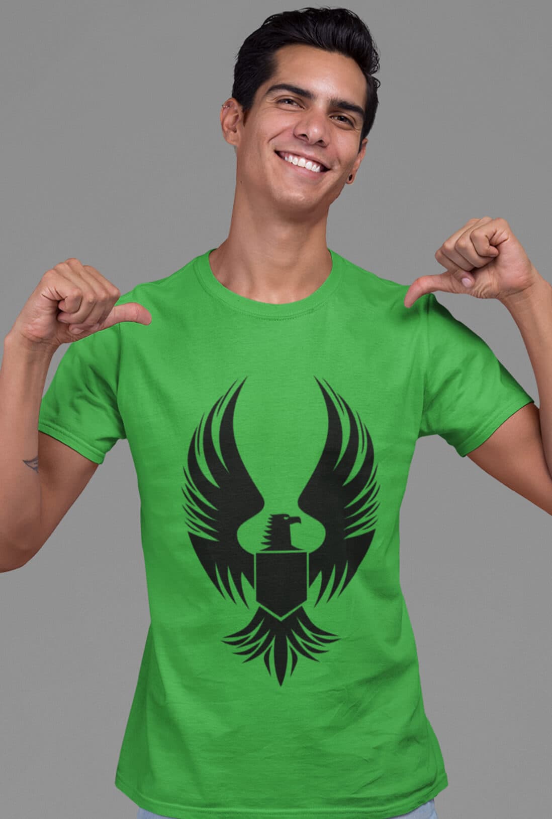 Flying Eagle Men's Cotton T-Shirt - photo 4 of 8