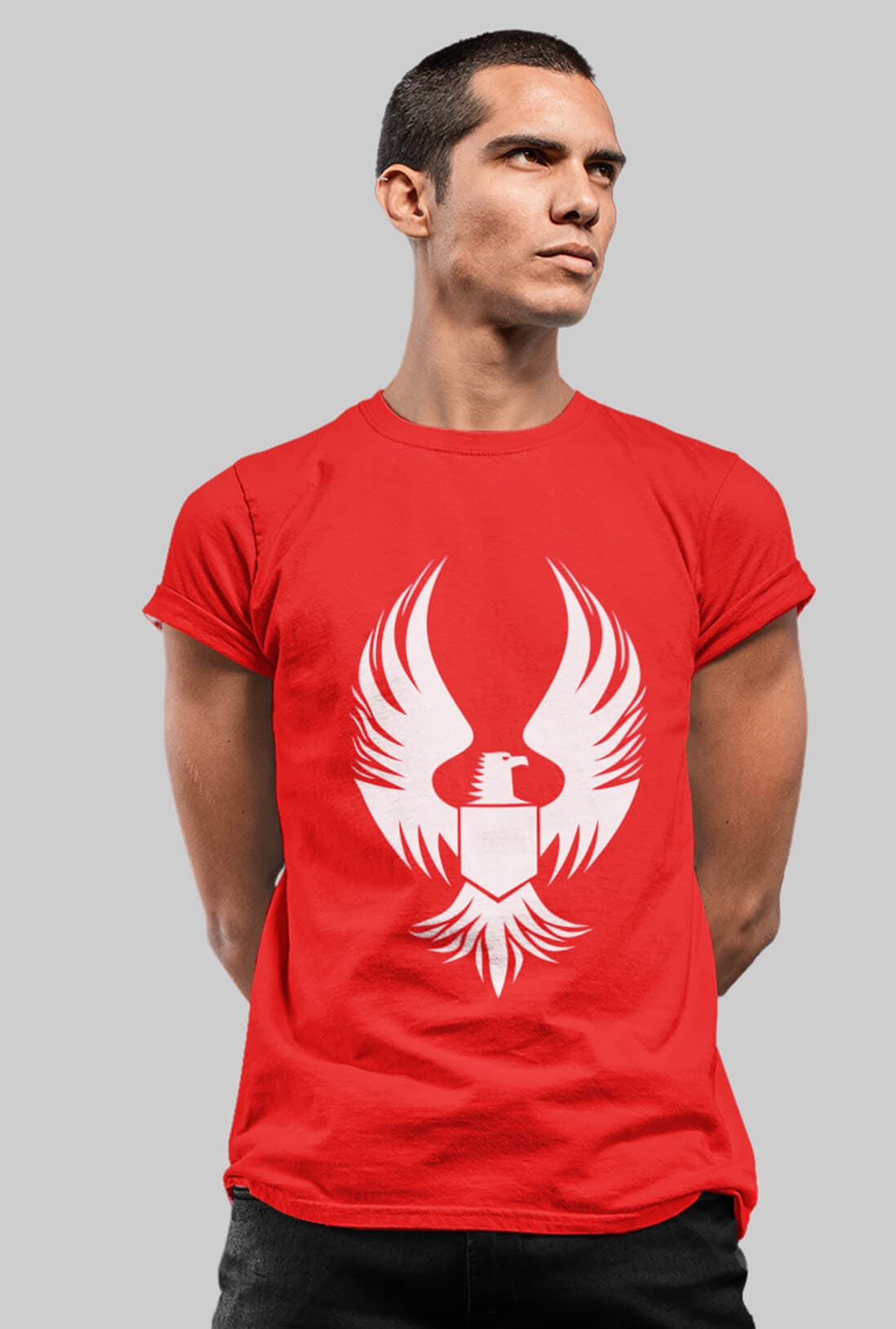 Flying Eagle Men's Cotton T-Shirt - photo 5 of 8