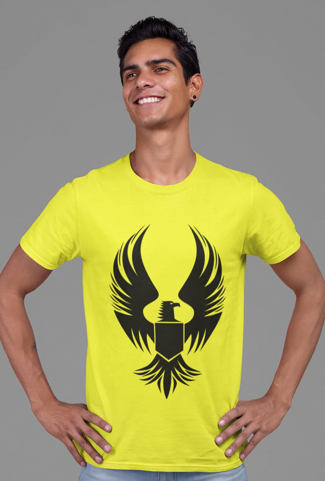 Flying Eagle Men's Cotton T-Shirt - photo 7 of 8
