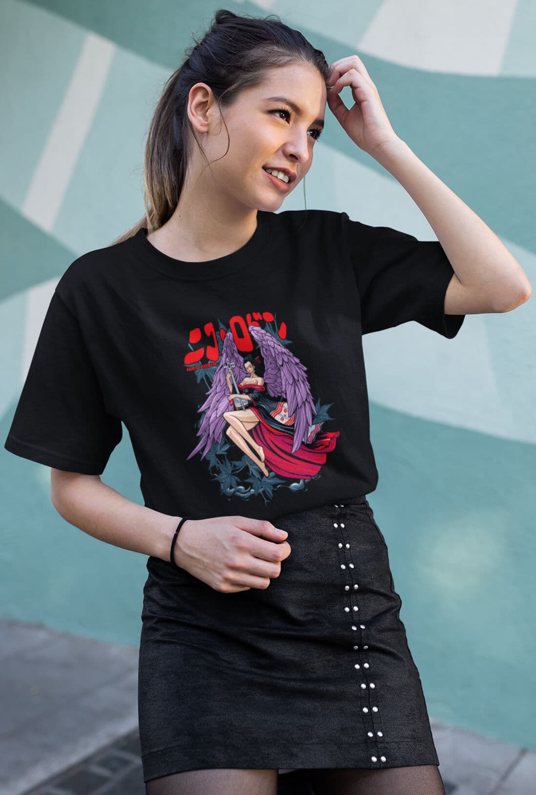 Girl With Wings Women's Oversized T-Shirt - photo 2 of 2