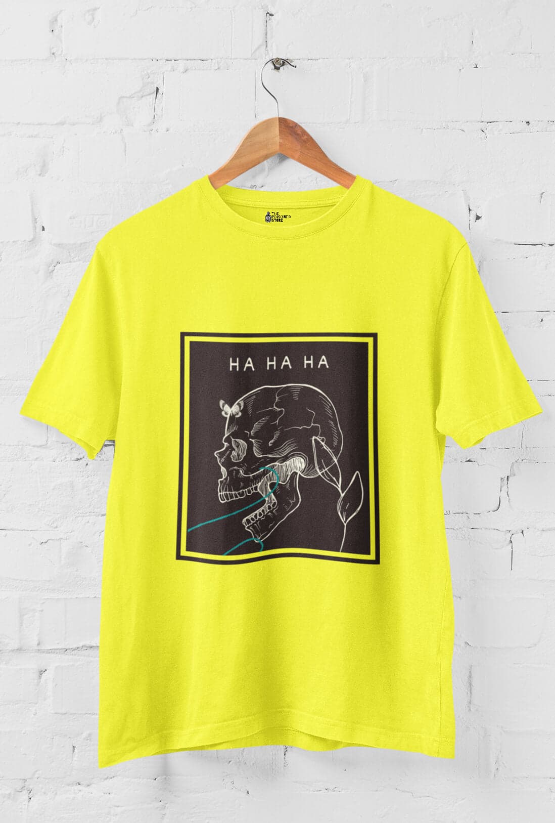 Ha Ha Ha Men's Cotton T-Shirt