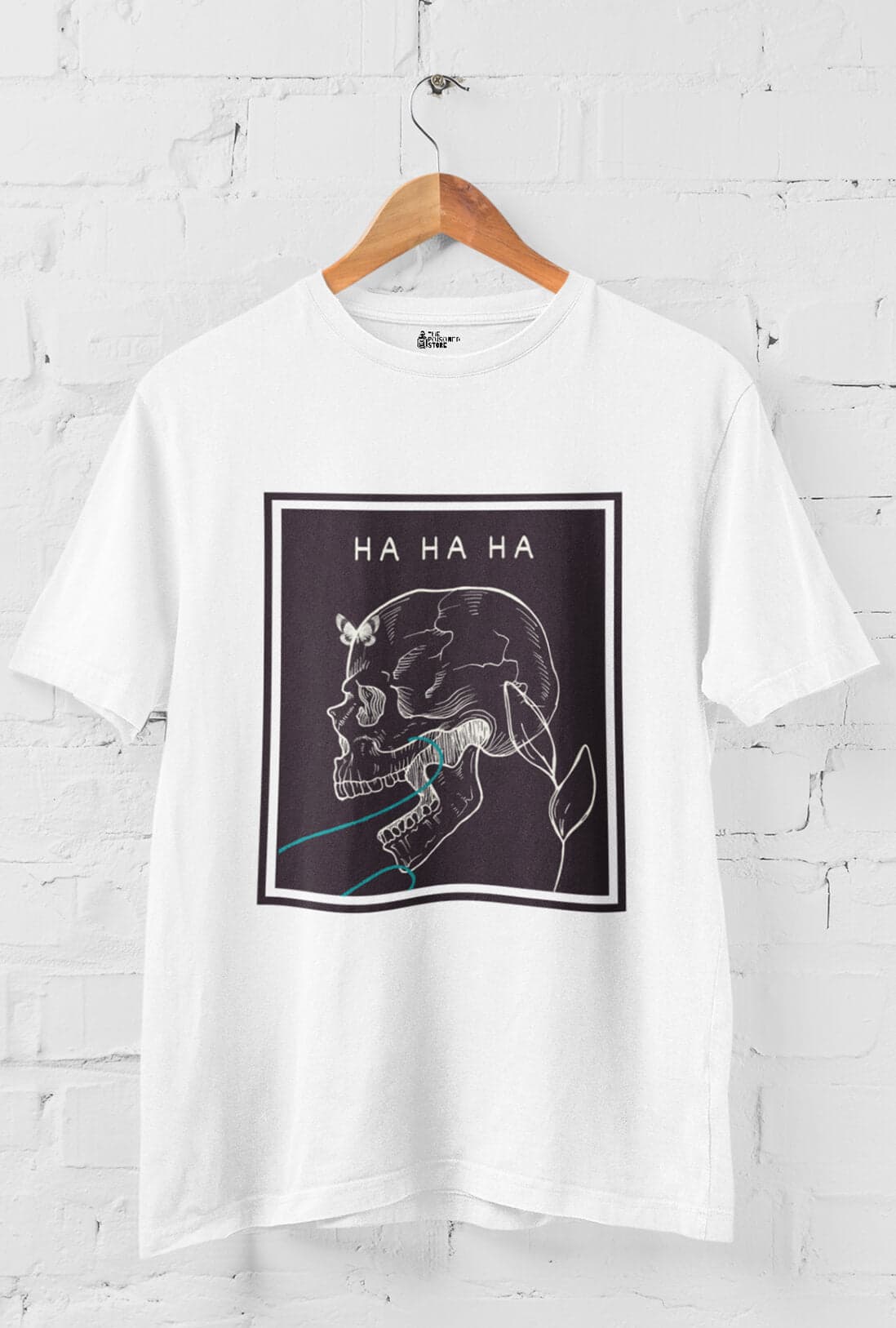 Ha Ha Ha Men's Cotton T-Shirt - photo 4 of 5
