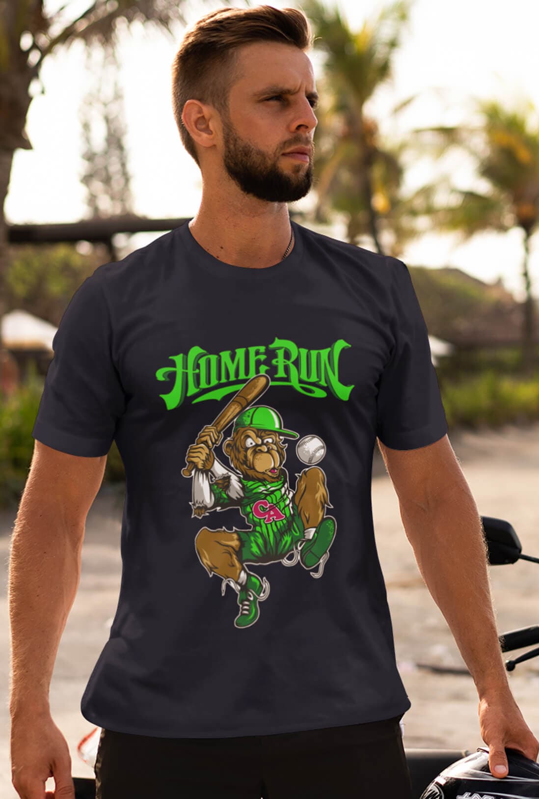 Home Run Baseball Men's Cotton T-Shirt - photo 3 of 3