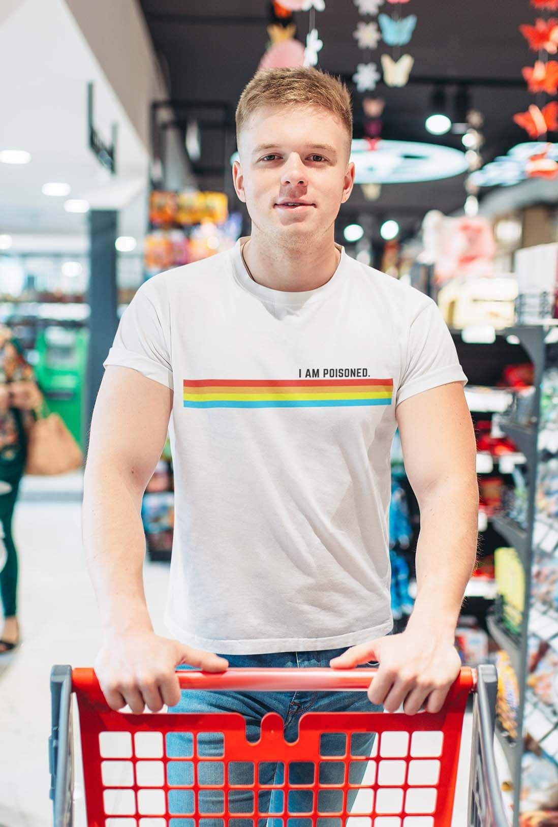 I Am Poisoned Men's Cotton T-Shirt