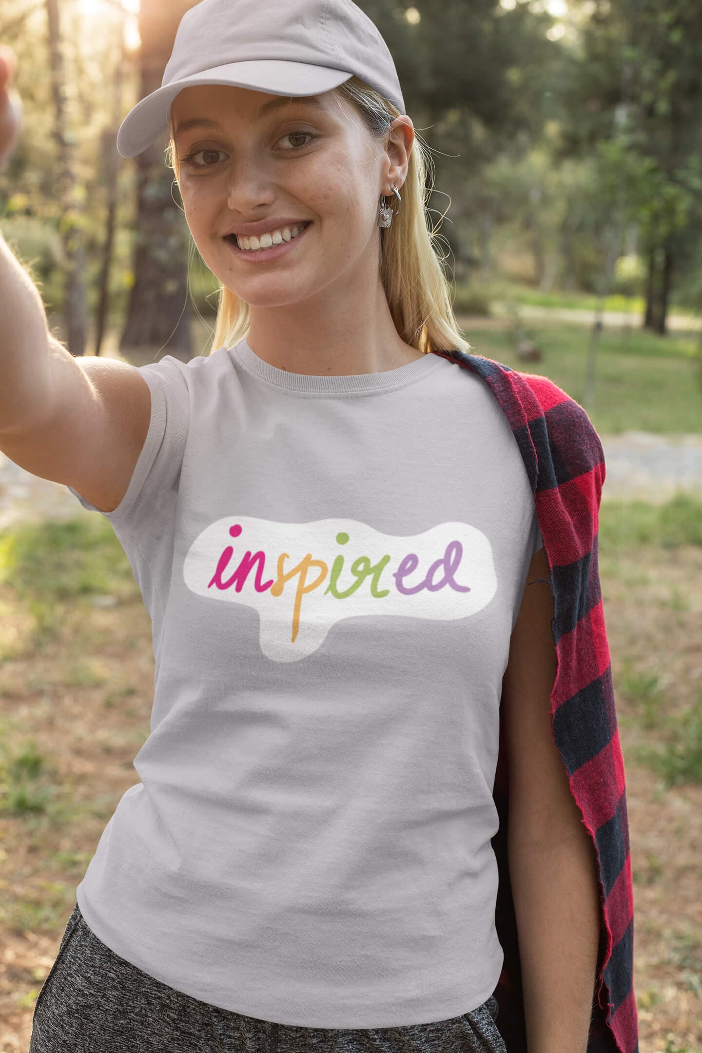 Inspired Women's Cotton T-Shirt - photo 3 of 7