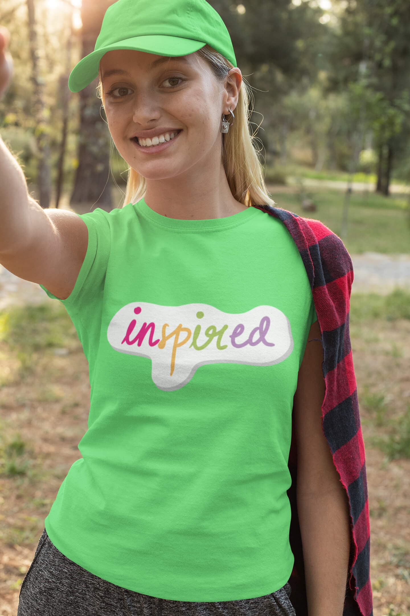 Inspired Women's Cotton T-Shirt - photo 4 of 7