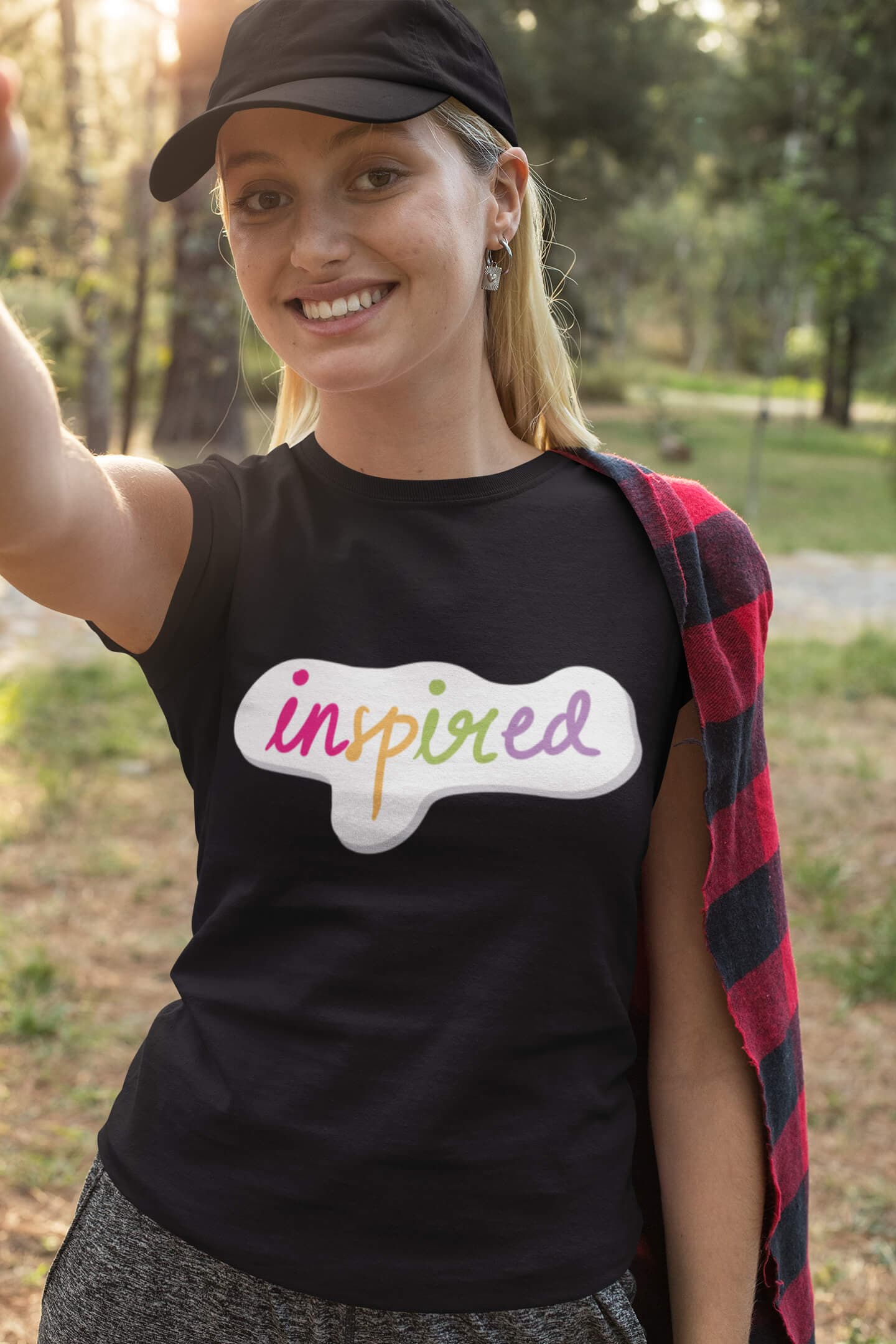 Inspired Women's Cotton T-Shirt - photo 7 of 7