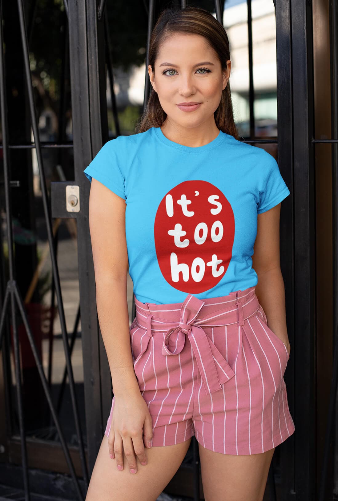 It's Too Hot Women's Cotton T-Shirt - photo 4 of 6