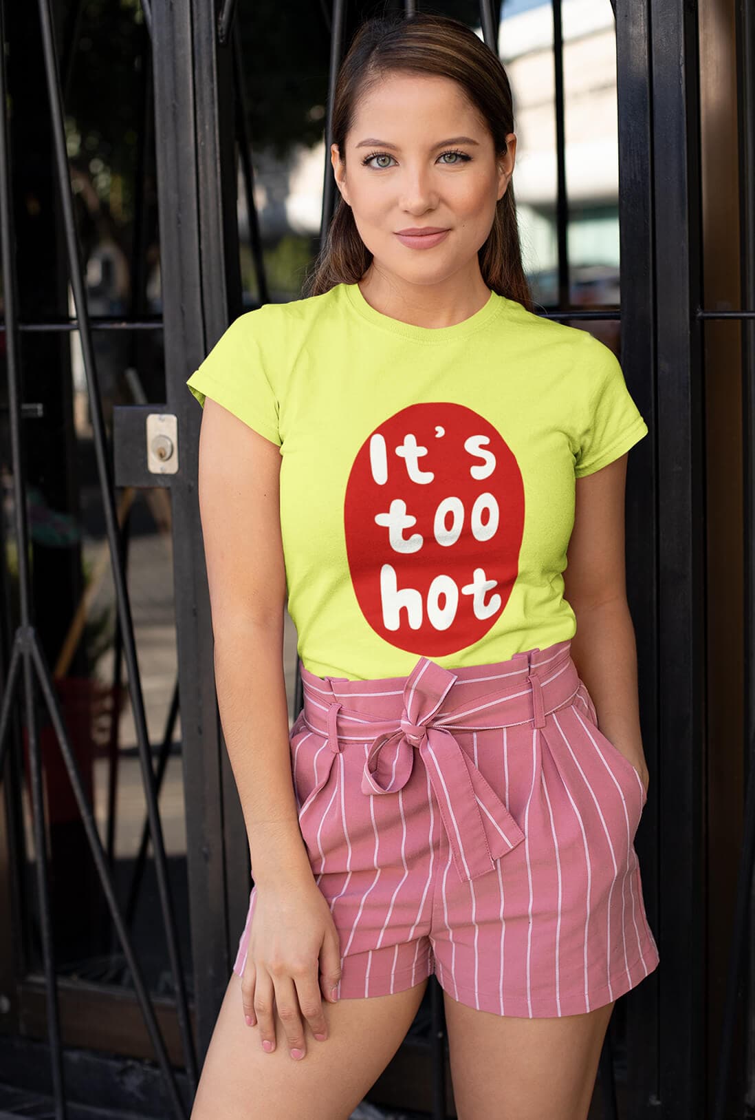 It's Too Hot Women's Cotton T-Shirt - photo 5 of 6