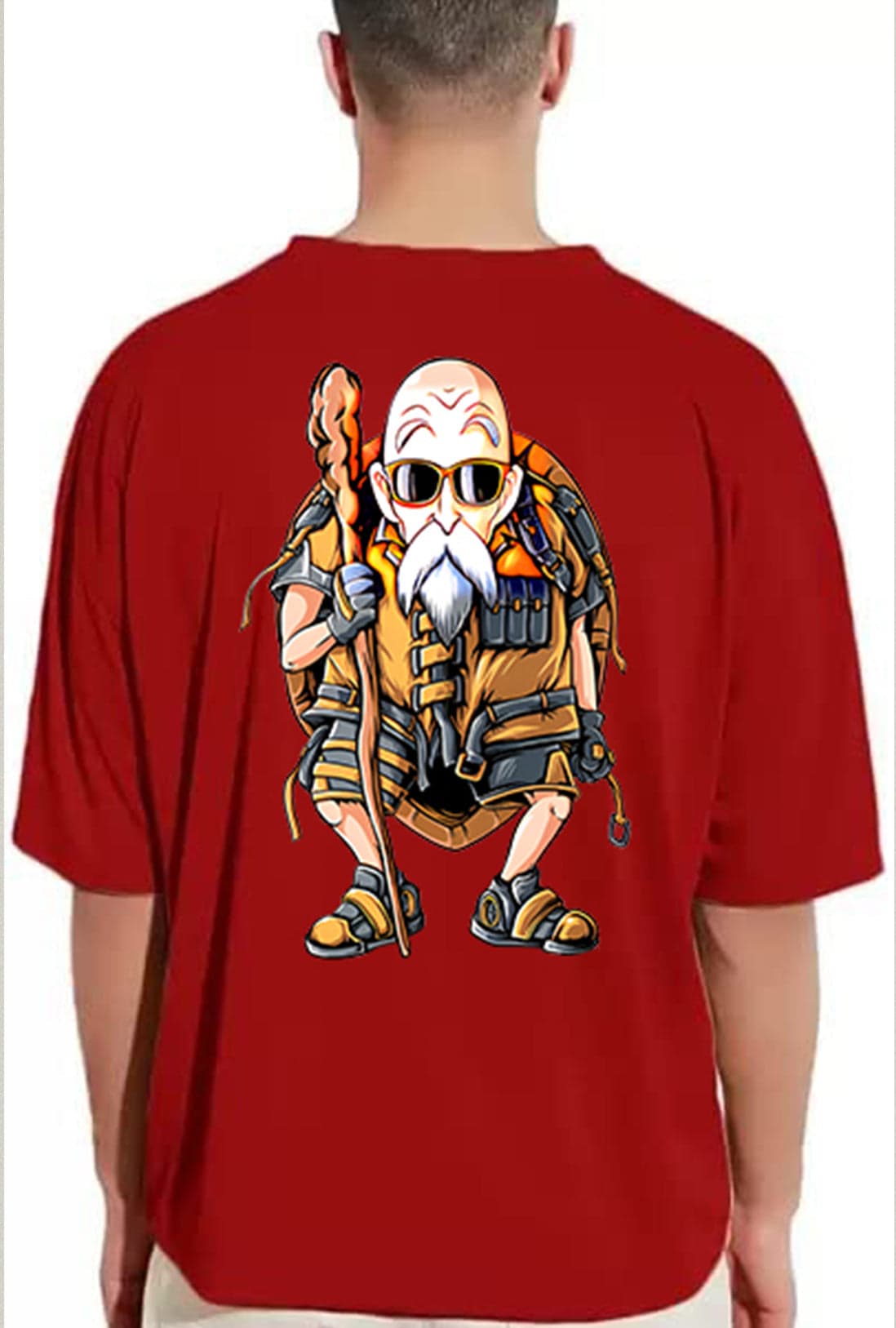 Jackie Chun Men's Oversized Back Print T-Shirt - photo 2 of 3