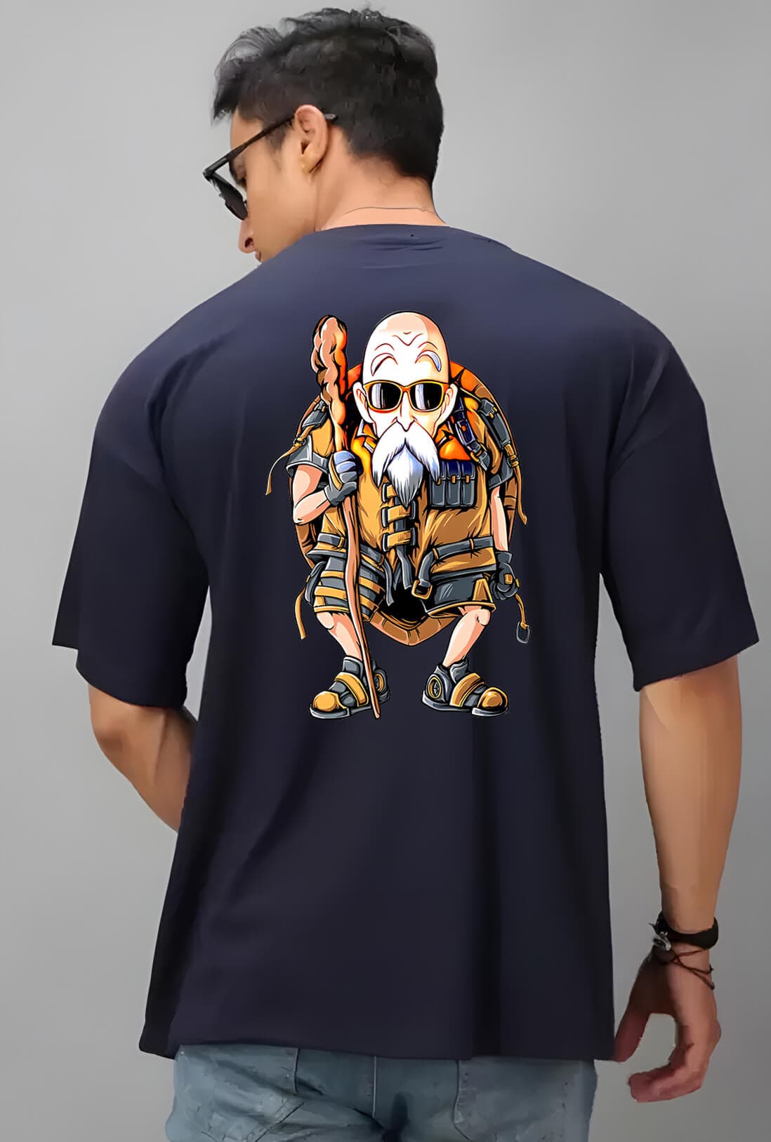 Jackie Chun Men's Oversized Back Print T-Shirt - photo 3 of 3