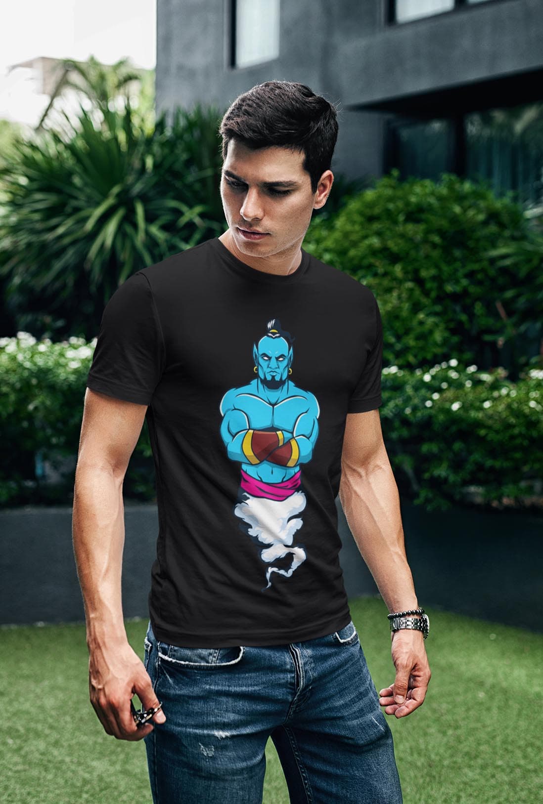Jinni Men's Cotton T-Shirt - photo 2 of 8