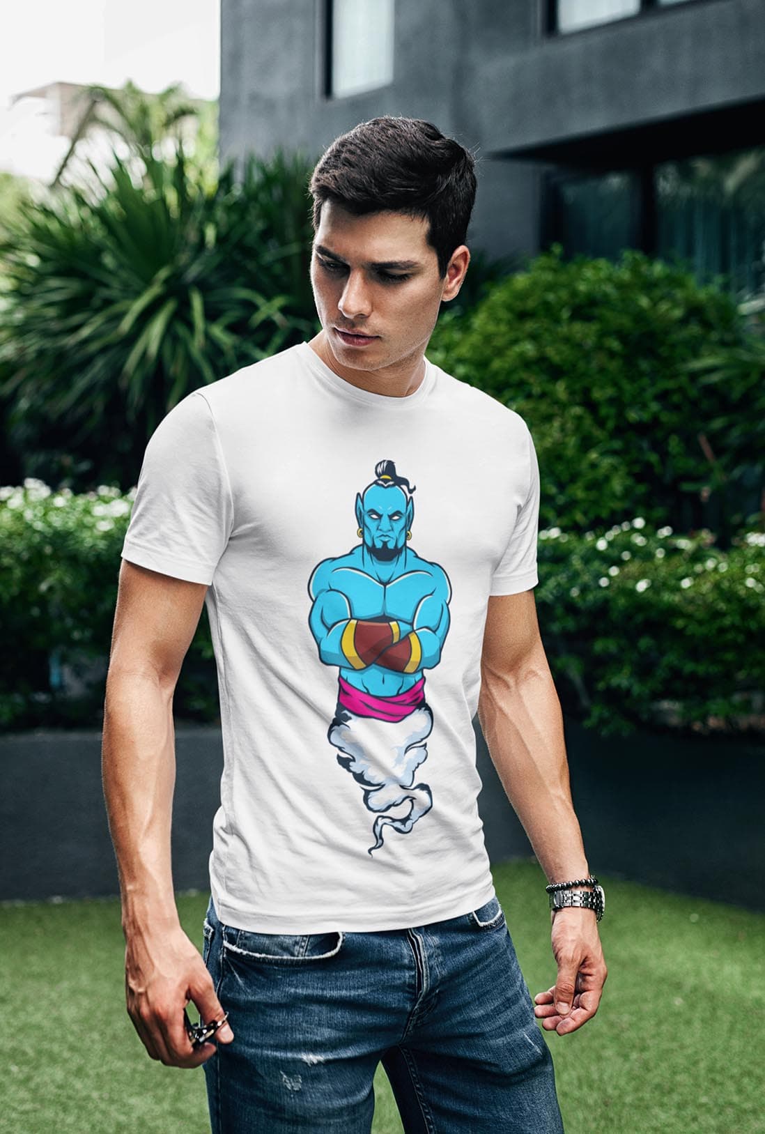 Jinni Men's Cotton T-Shirt - photo 3 of 8