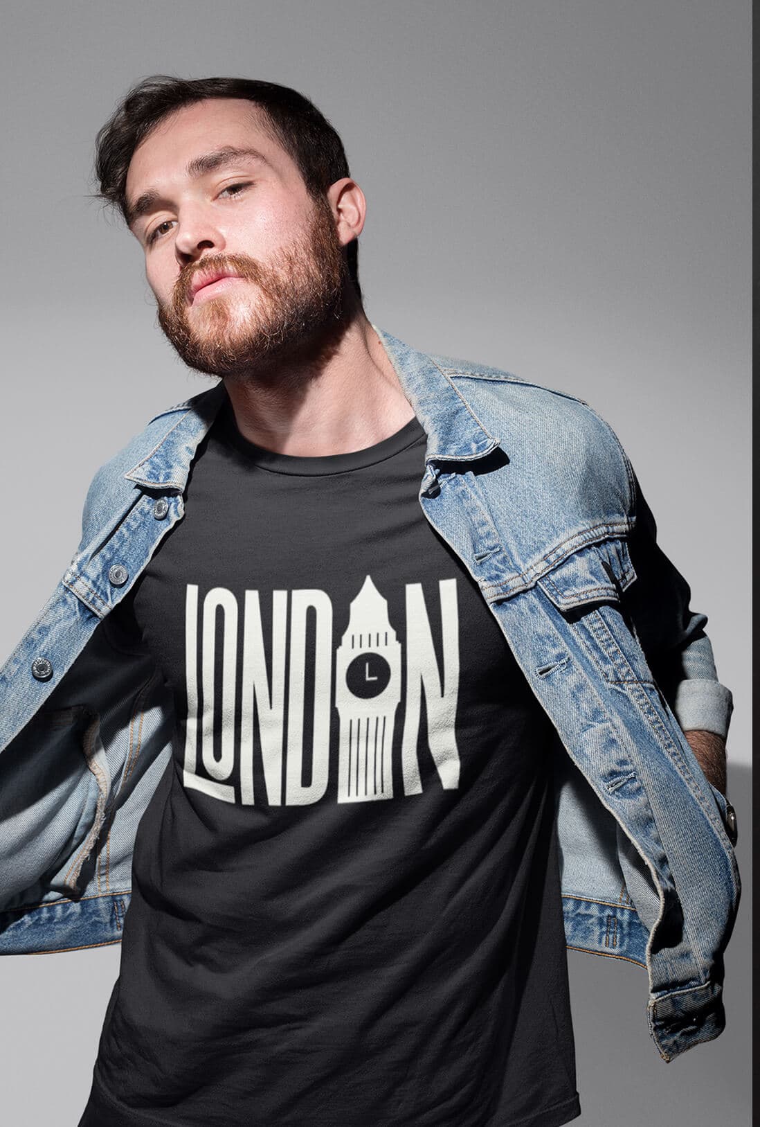 London Men's Cotton T-Shirt - photo 3 of 5