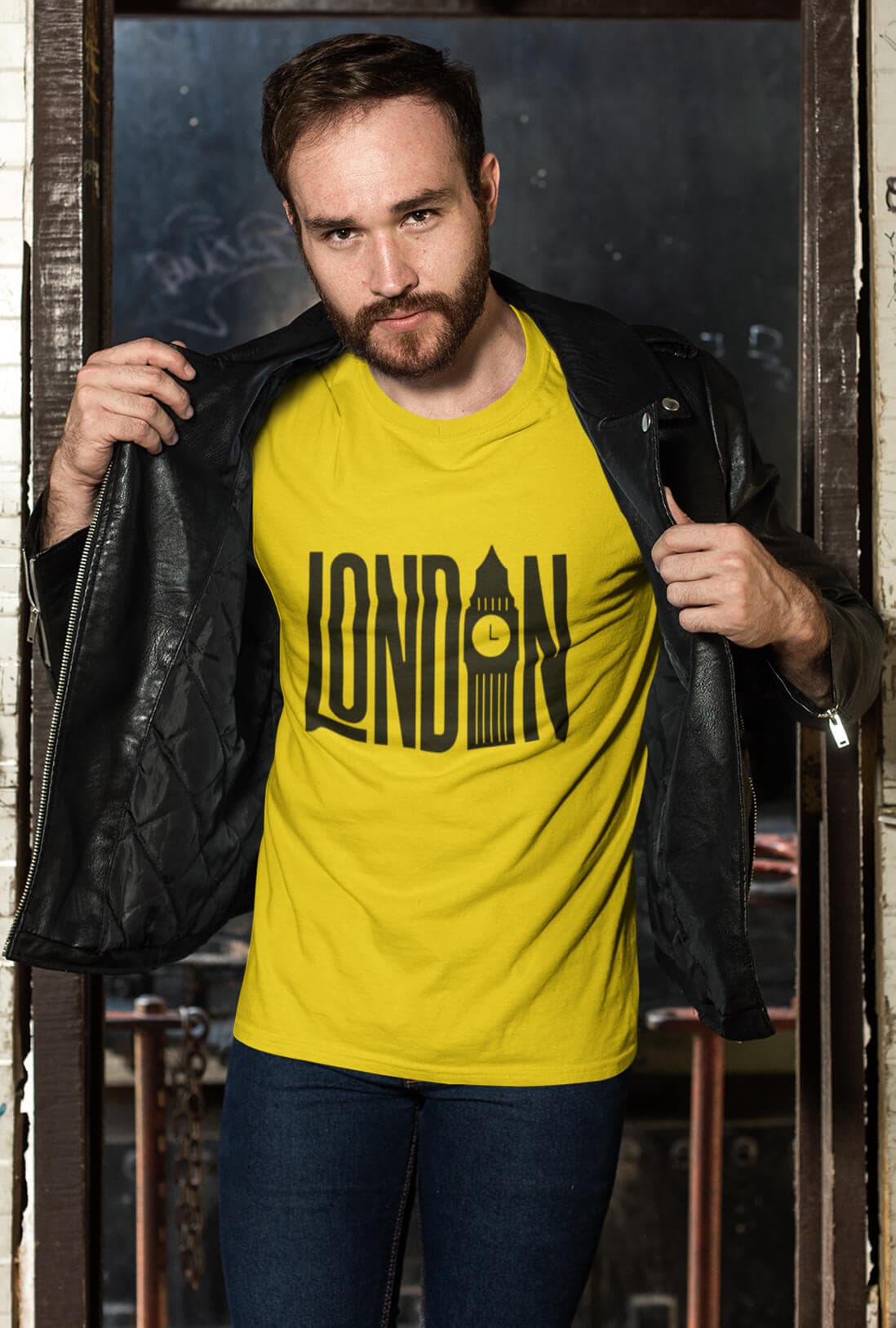 London Men's Cotton T-Shirt - photo 4 of 5