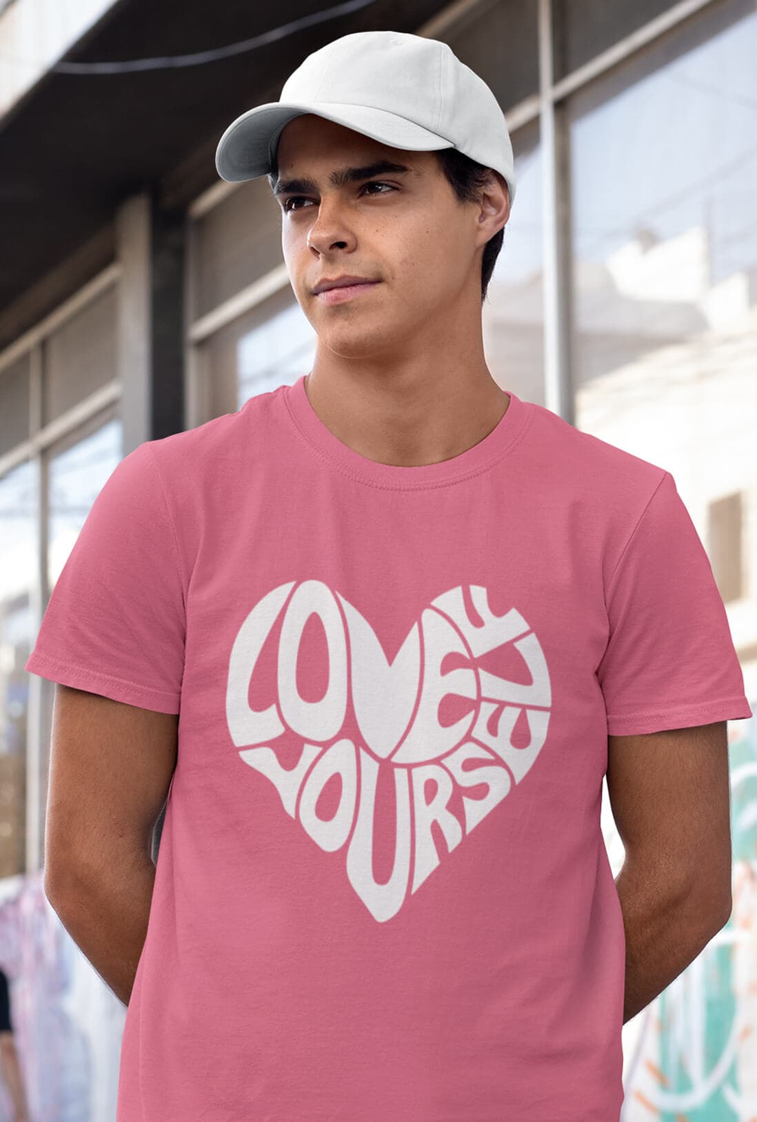 Love Yourself Men's Cotton T-Shirt - photo 4 of 6