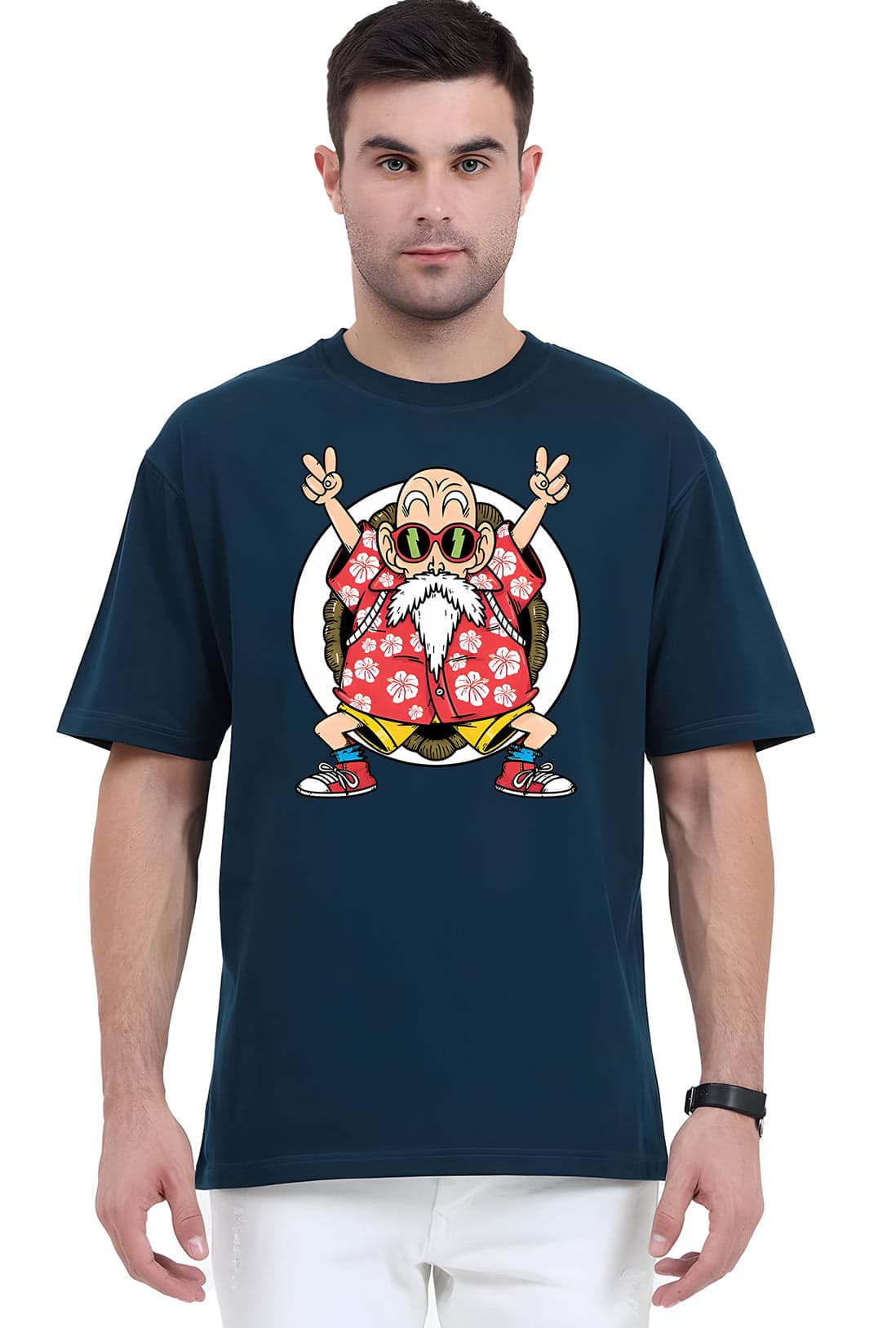 Master Roshi Men's Oversized T-Shirt - photo 3 of 3