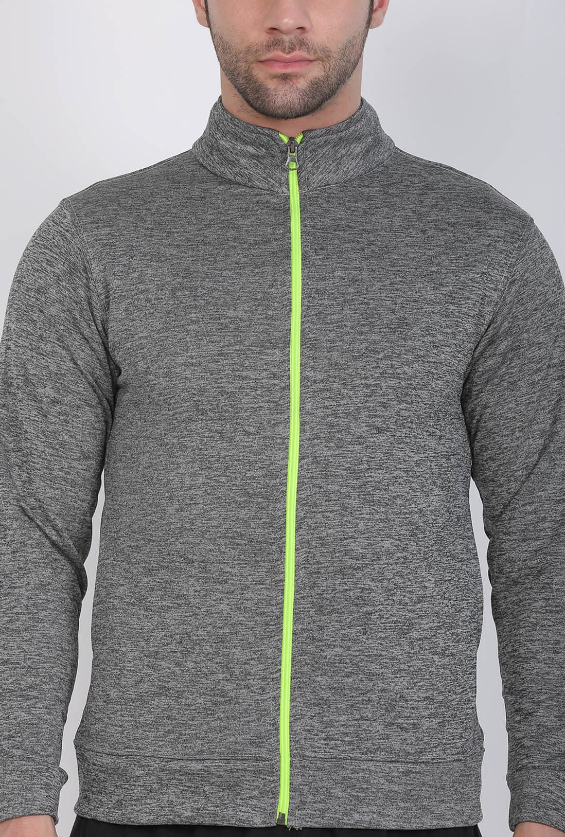 Sports Wear Grey Zipper - photo 3 of 5