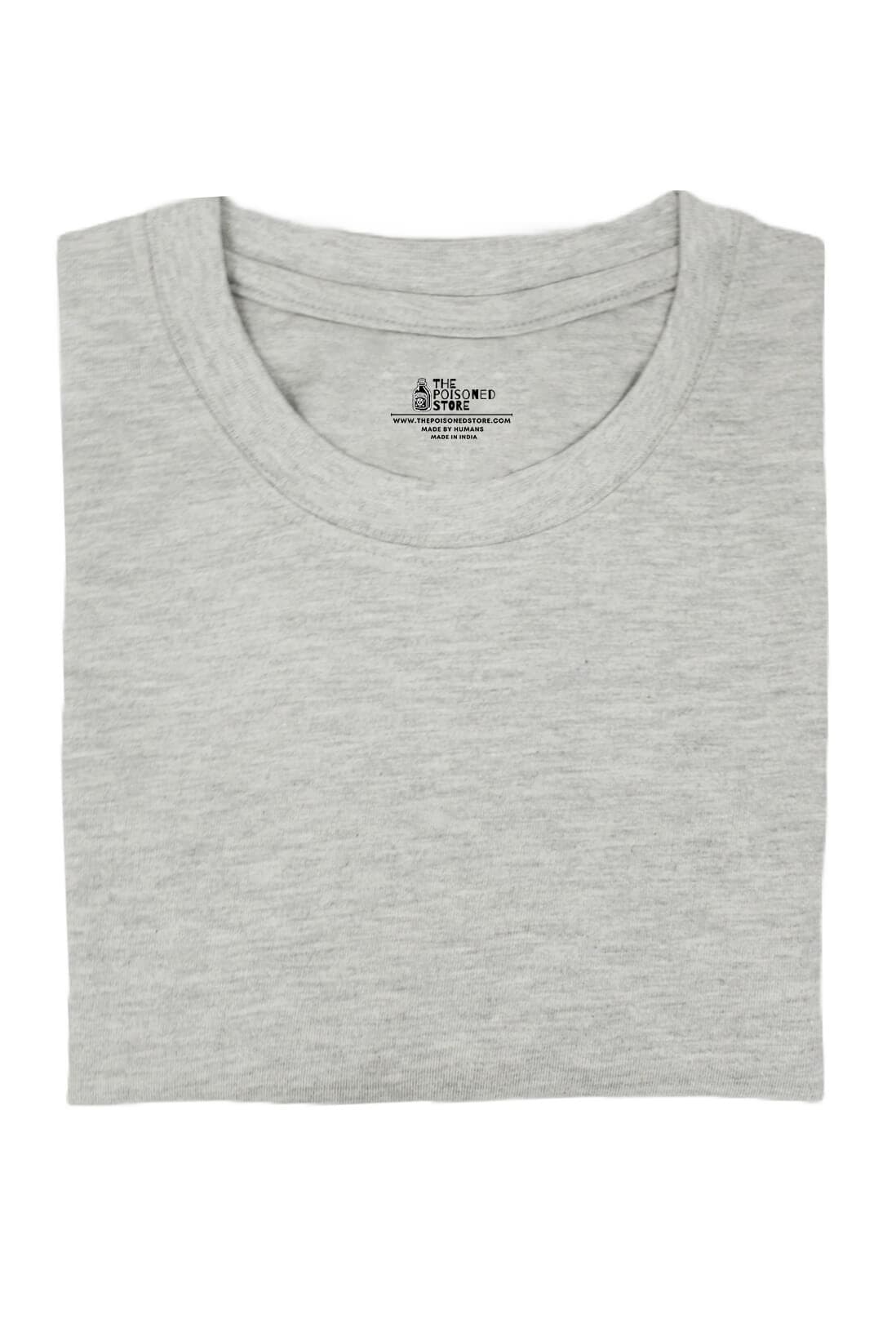 Men's Grey Cotton T-Shirt - photo 4 of 4
