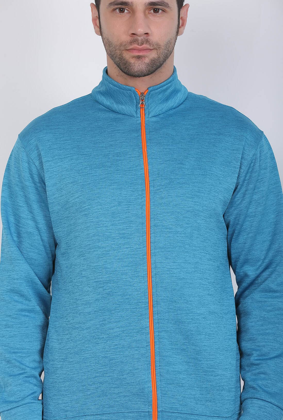 Sports Wear Light Blue Zipper - photo 3 of 5