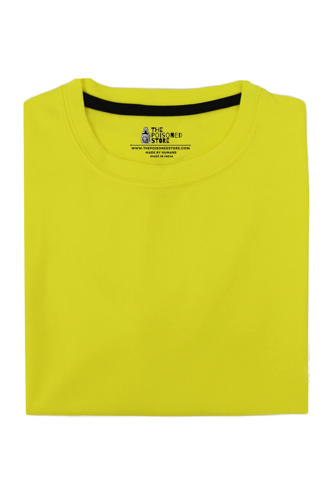 Men's Light Yellow Active Wear T-Shirt - photo 5 of 5
