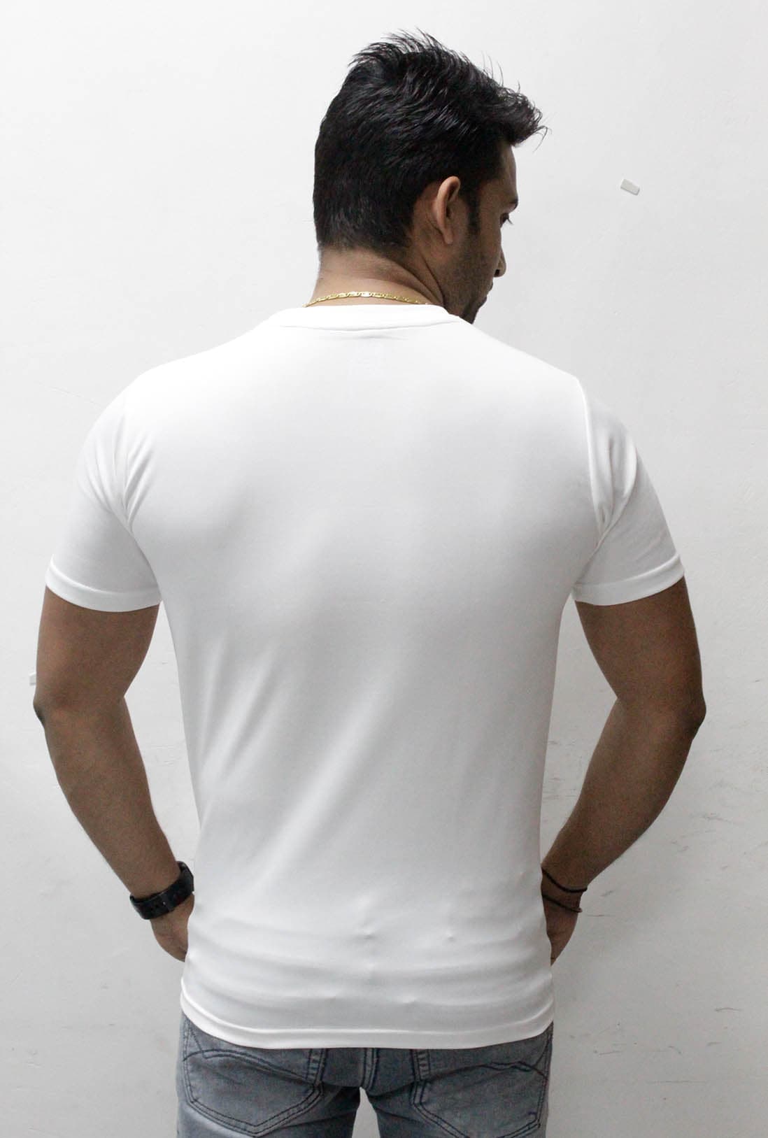 Men's White Active Wear T-Shirt - photo 2 of 2