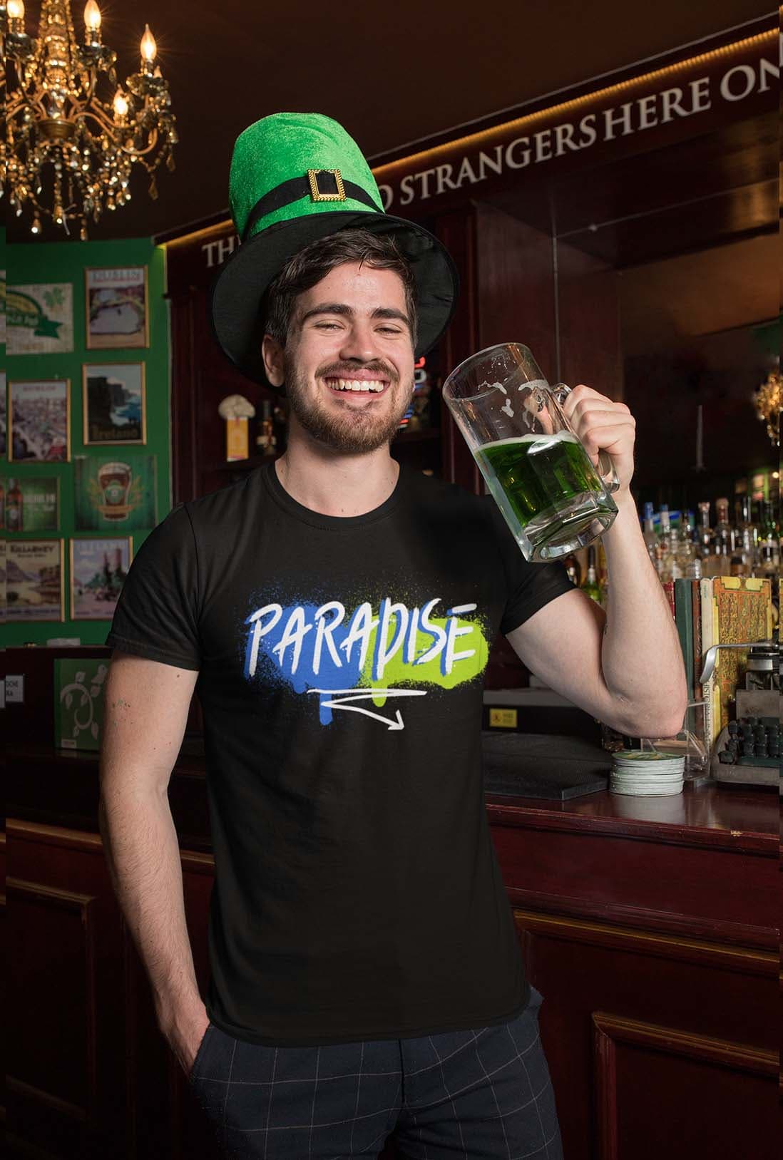 Paradise Men's Cotton T-Shirt - photo 3 of 6
