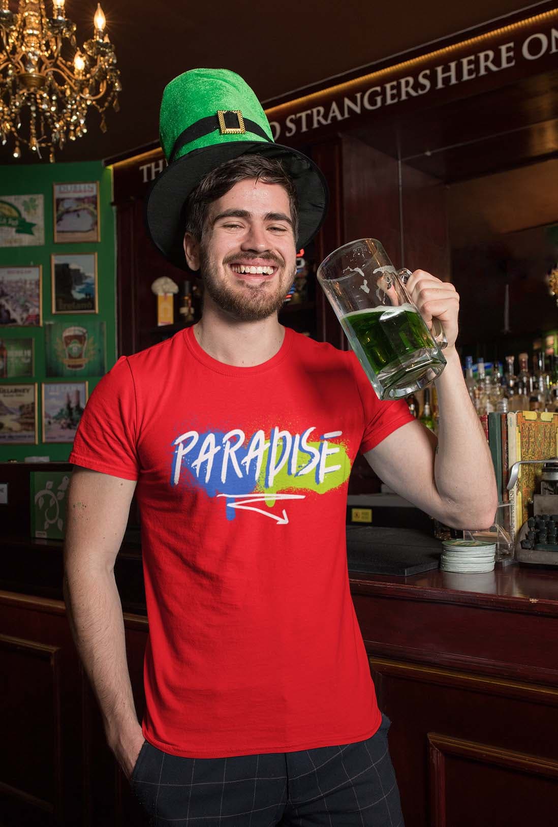 Paradise Men's Cotton T-Shirt - photo 5 of 6