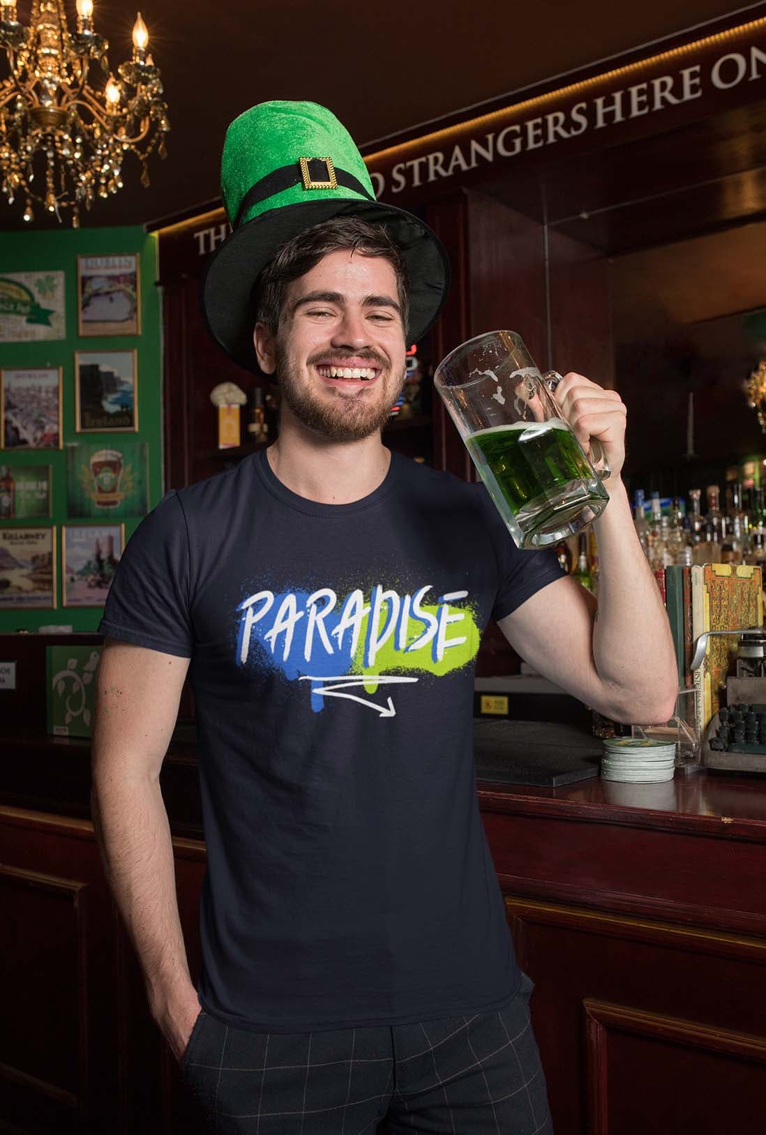 Paradise Men's Cotton T-Shirt - photo 6 of 6