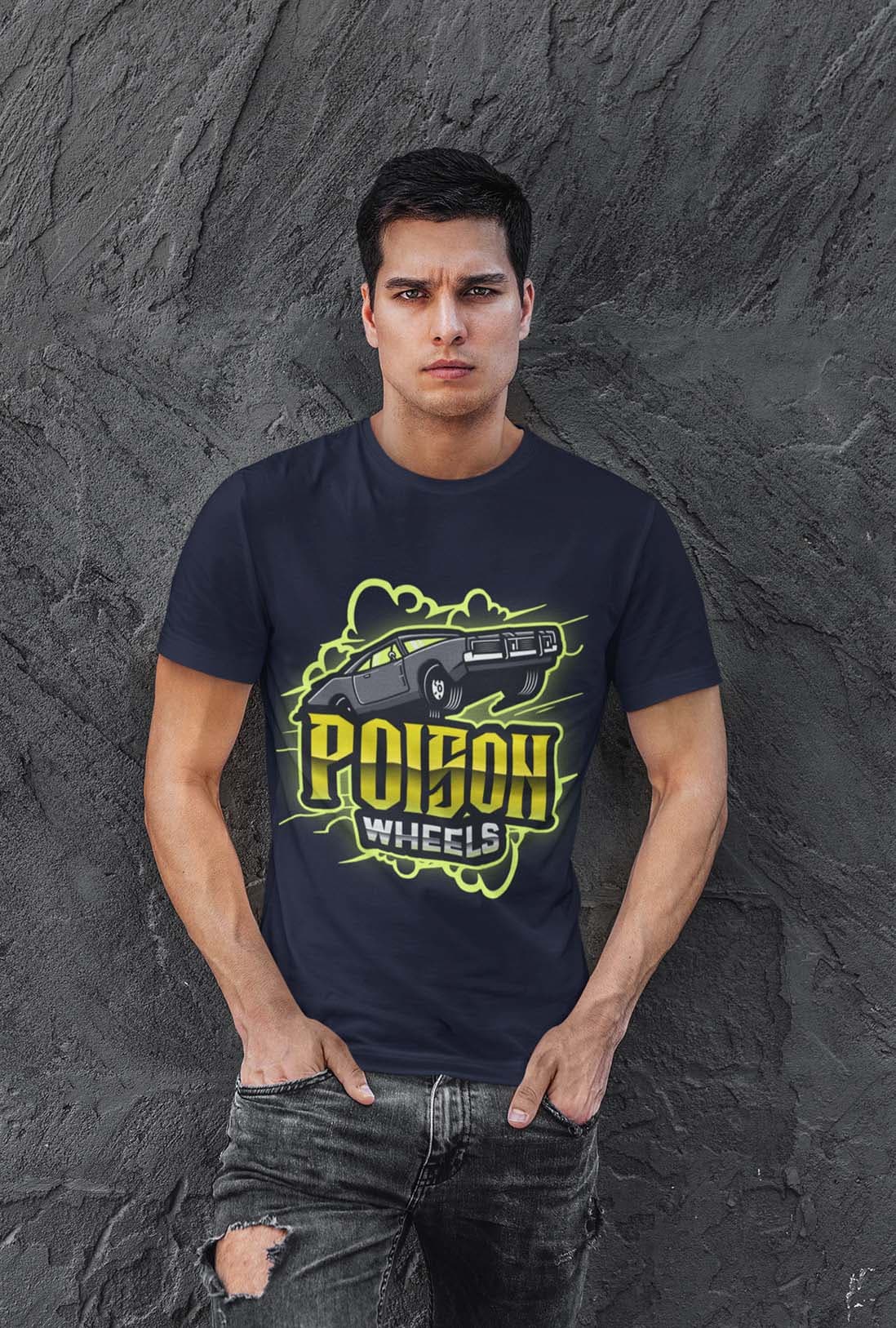 Poison Wheel Men's Cotton T-Shirt - photo 5 of 5