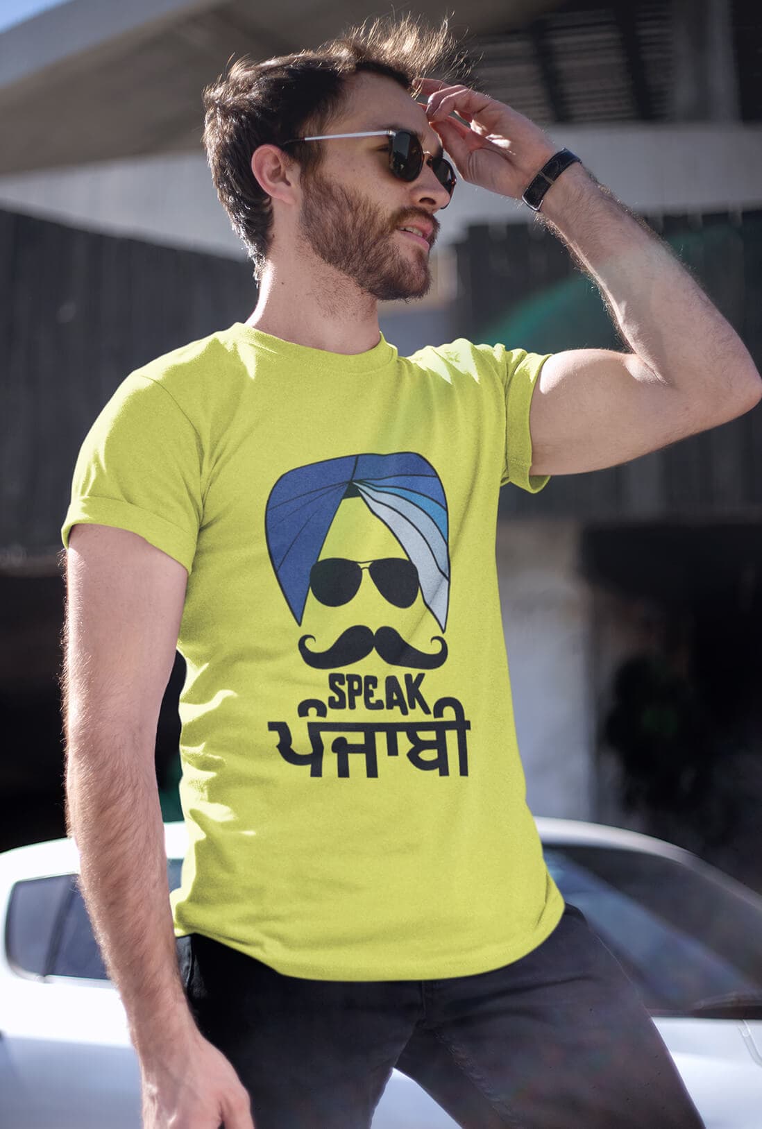 Punjabi Men's Cotton T-Shirt - photo 2 of 2