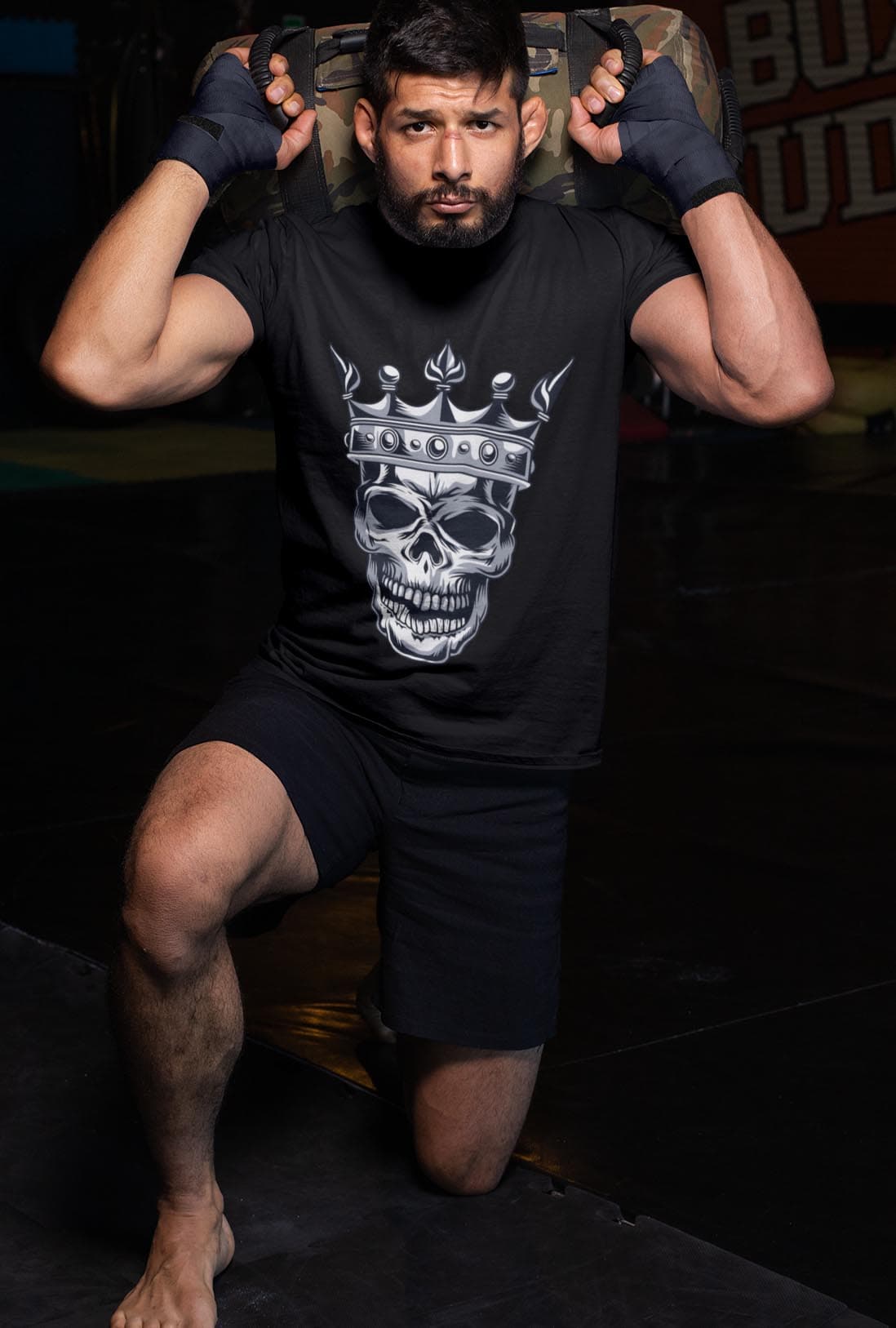 Skull Wear Crown Men's Cotton T-Shirt - photo 5 of 5