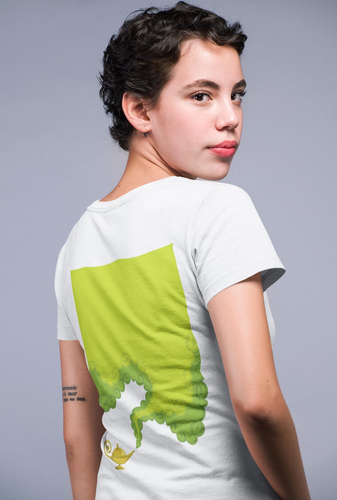 Smoke From Chirag Women's Back Printed T-Shirt - photo 2 of 5