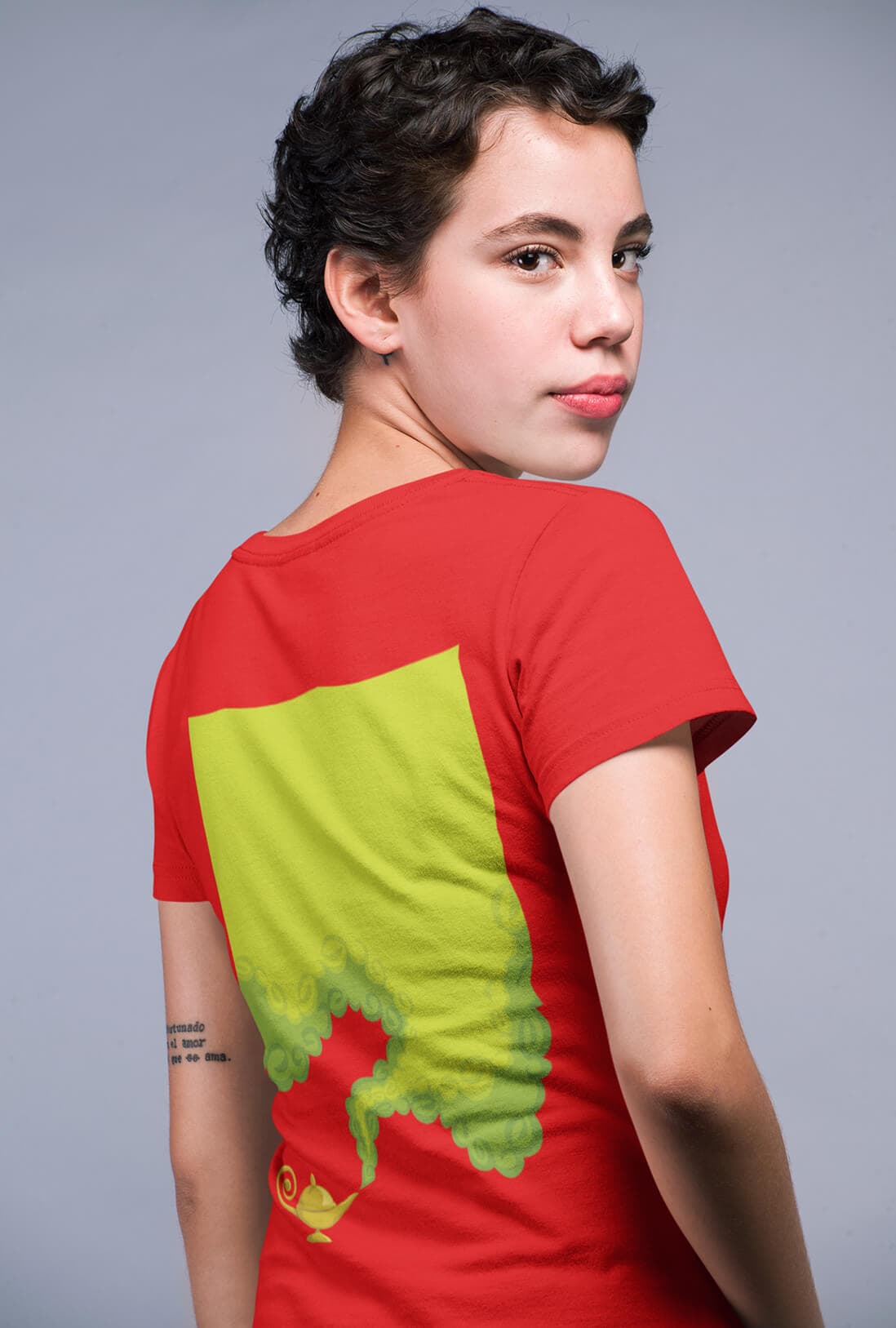 Smoke From Chirag Women's Back Printed T-Shirt - photo 3 of 5