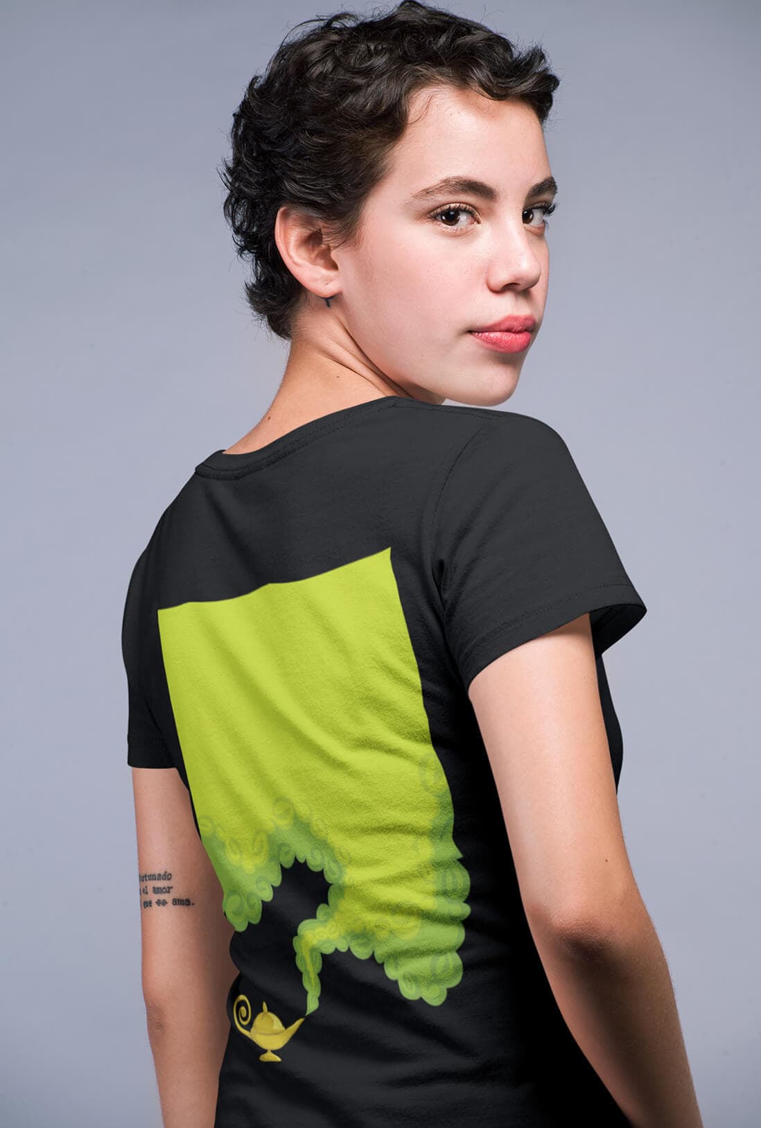 Smoke From Chirag Women's Back Printed T-Shirt - photo 4 of 5