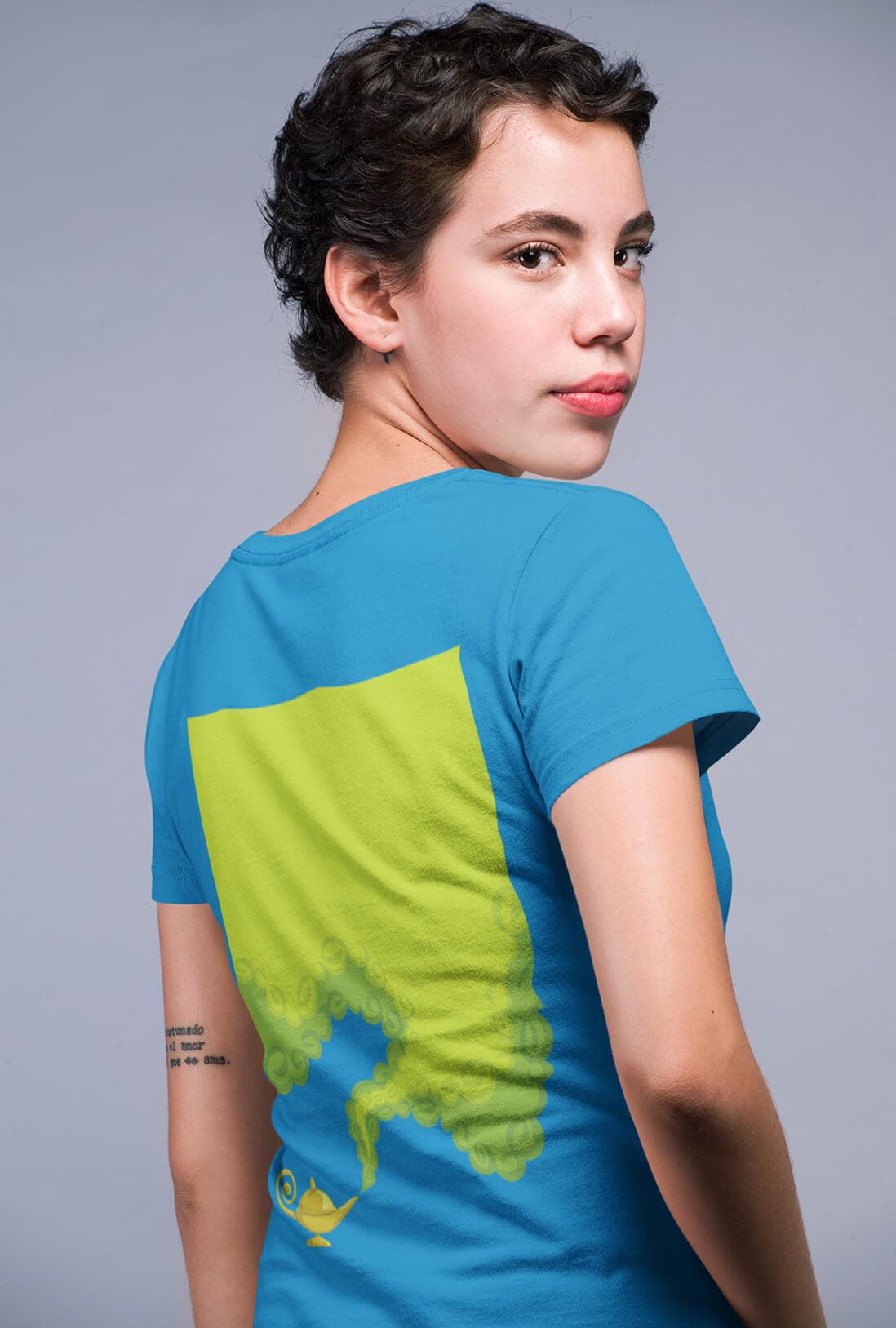 Smoke From Chirag Women's Back Printed T-Shirt - photo 5 of 5
